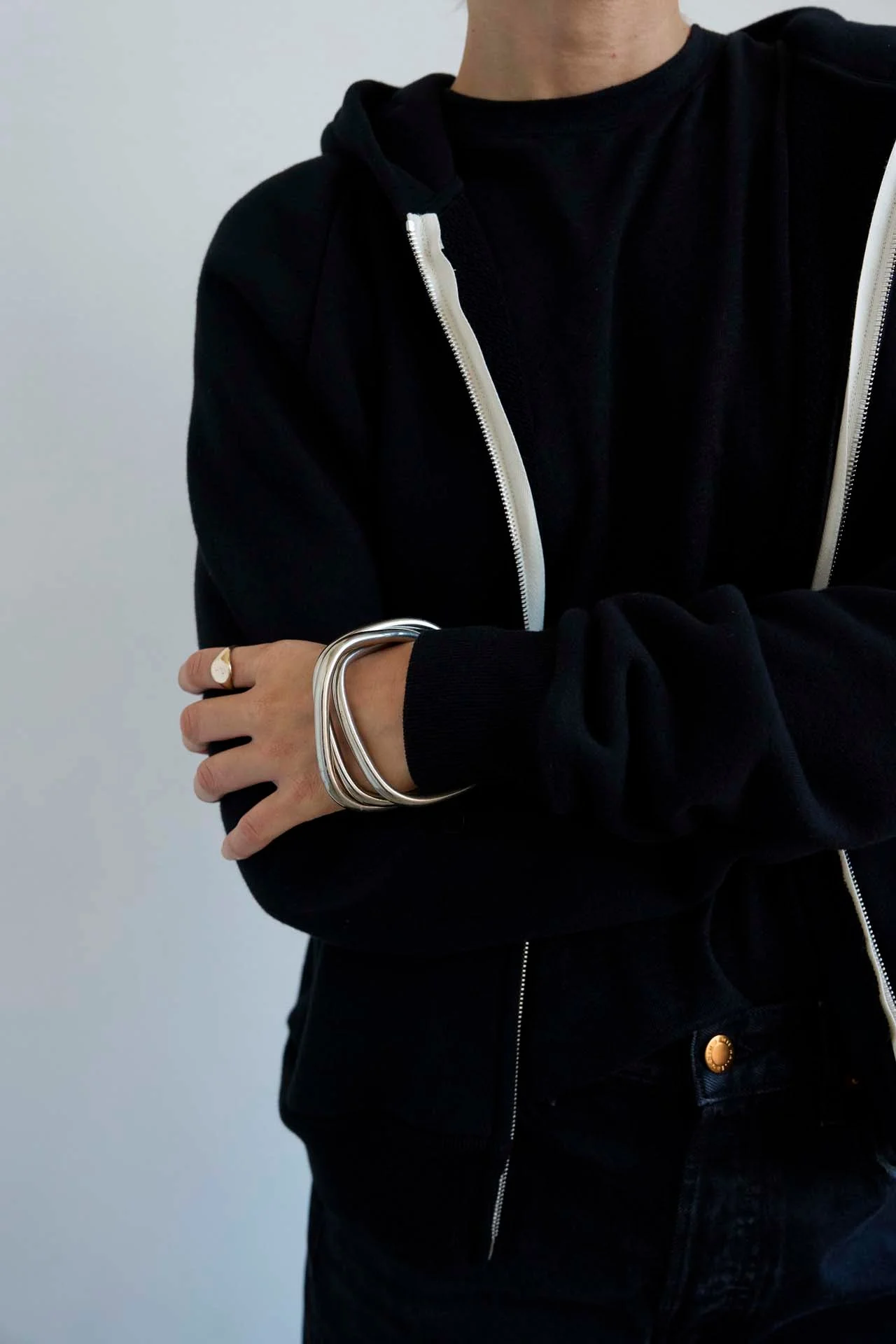 Jamie Haller - The Bird Hoodie in Black - Image 5