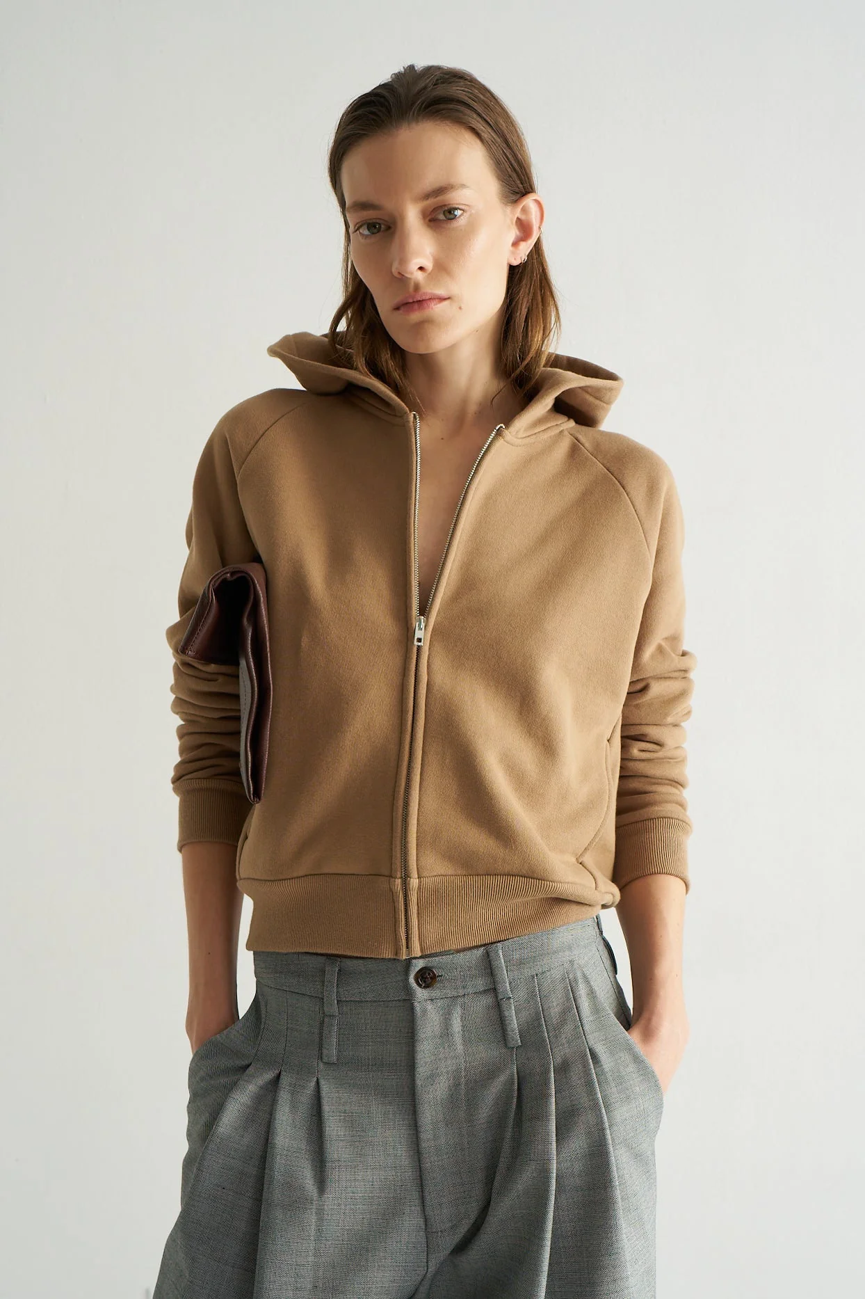 Jamie Haller - The Bird Hoodie in Camel - Image 13
