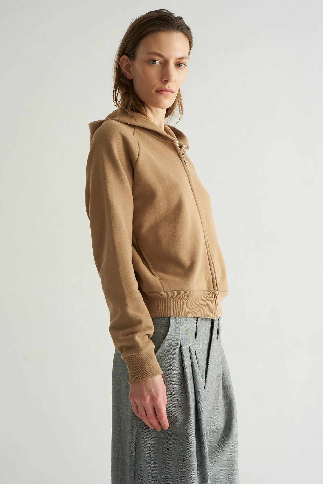 Jamie Haller - The Bird Hoodie in Camel - Image 7