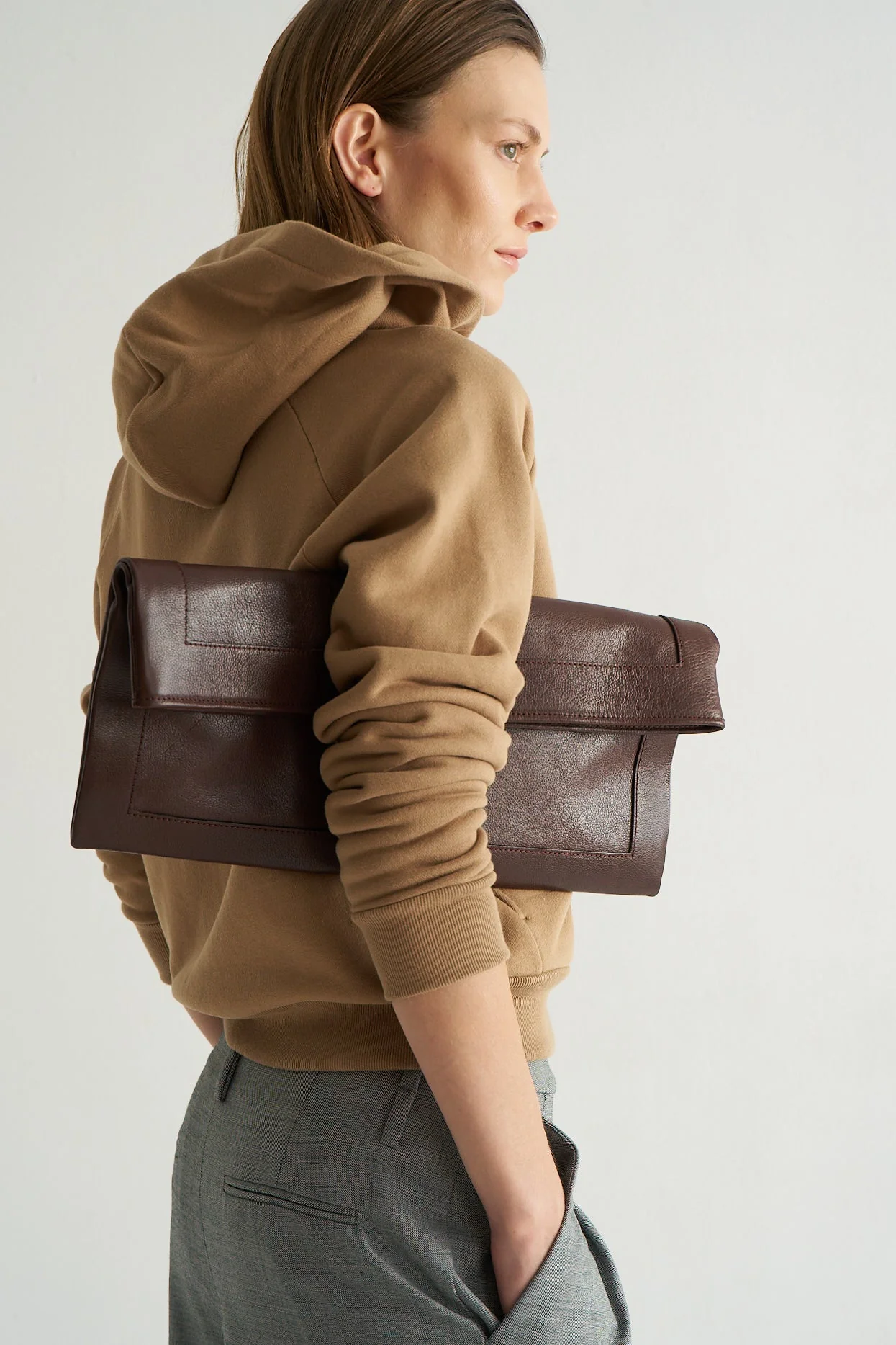 Jamie Haller - The Bird Hoodie in Camel - Image 8