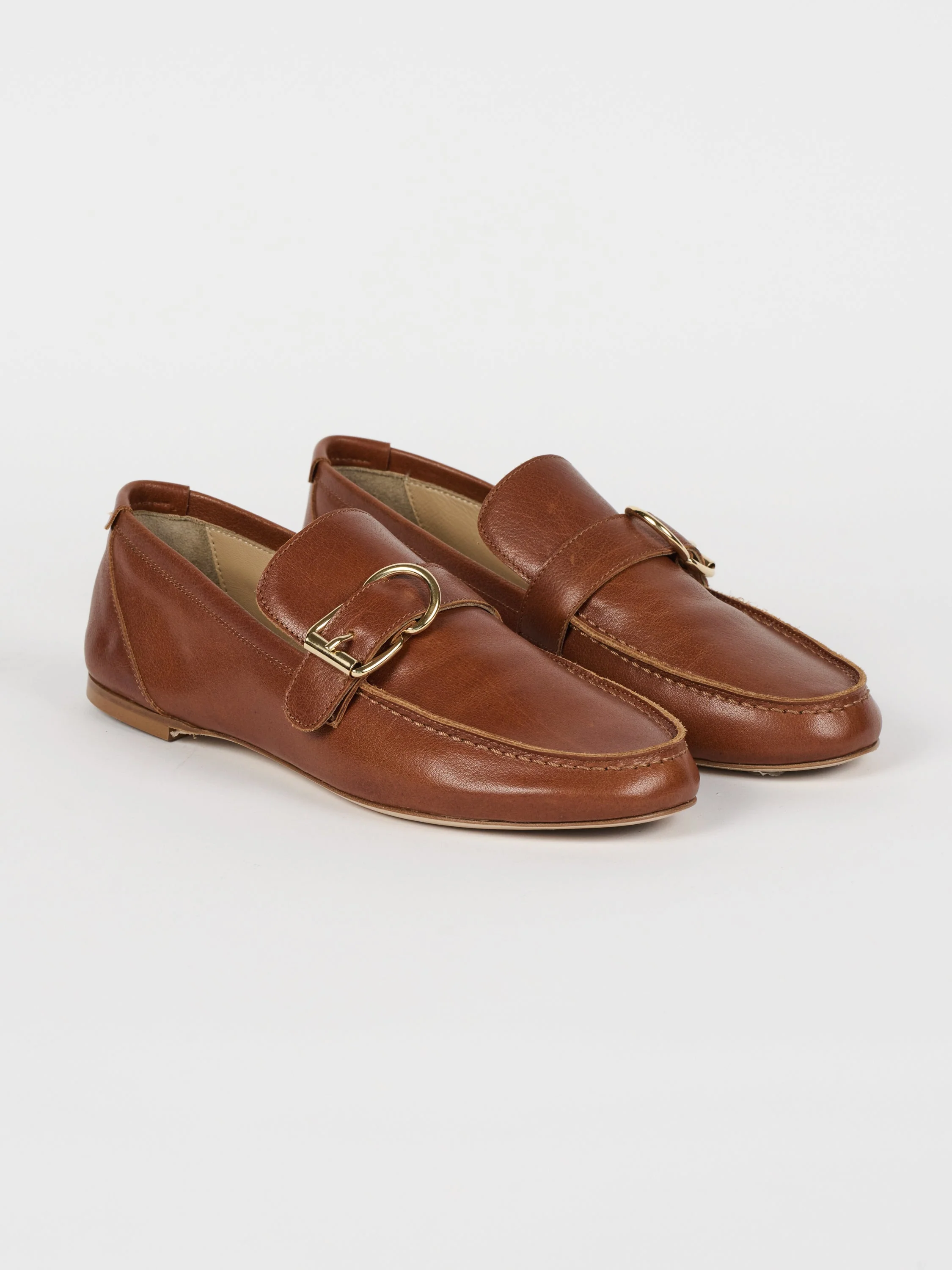 Jamie Haller - The Buckle Loafer in Brown - Image 2