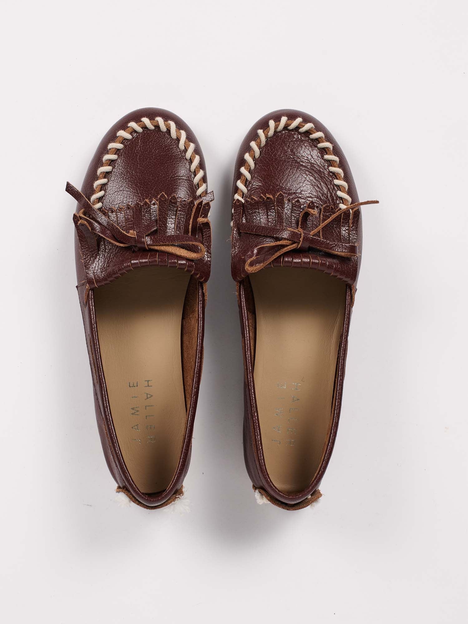 Jamie Haller - The Camp Loafer in Bright Burgundy