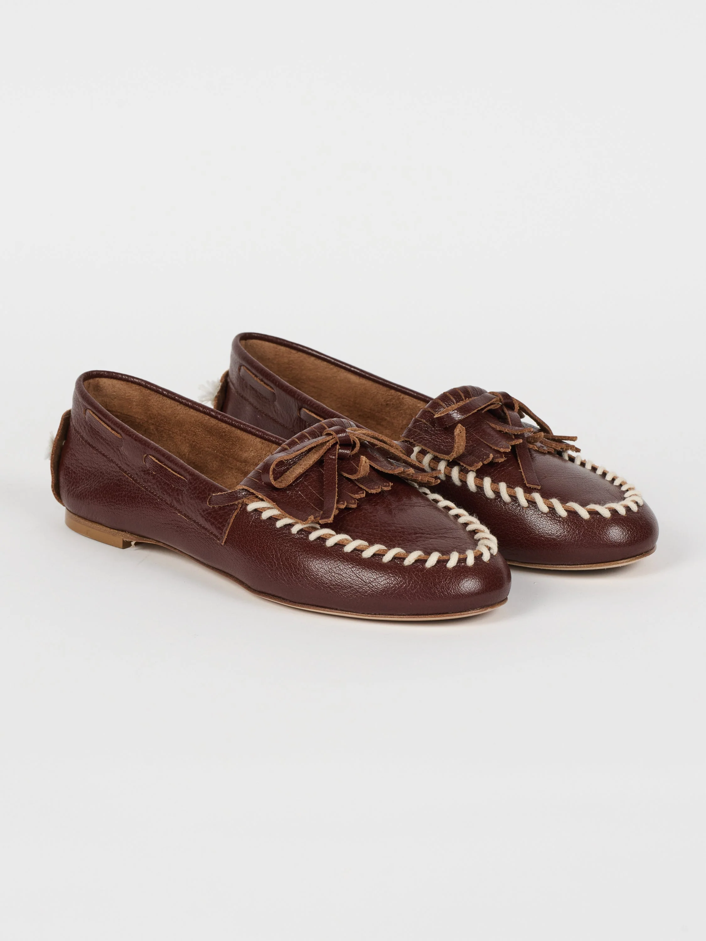 Jamie Haller - The Camp Loafer in Bright Burgundy - Image 2