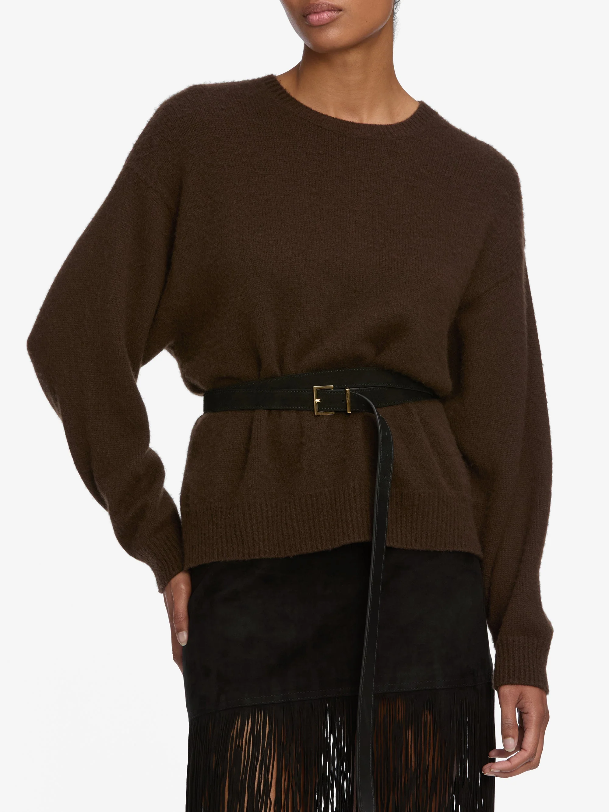FRAME - The Cashmere Brushed Sweater - Image 4