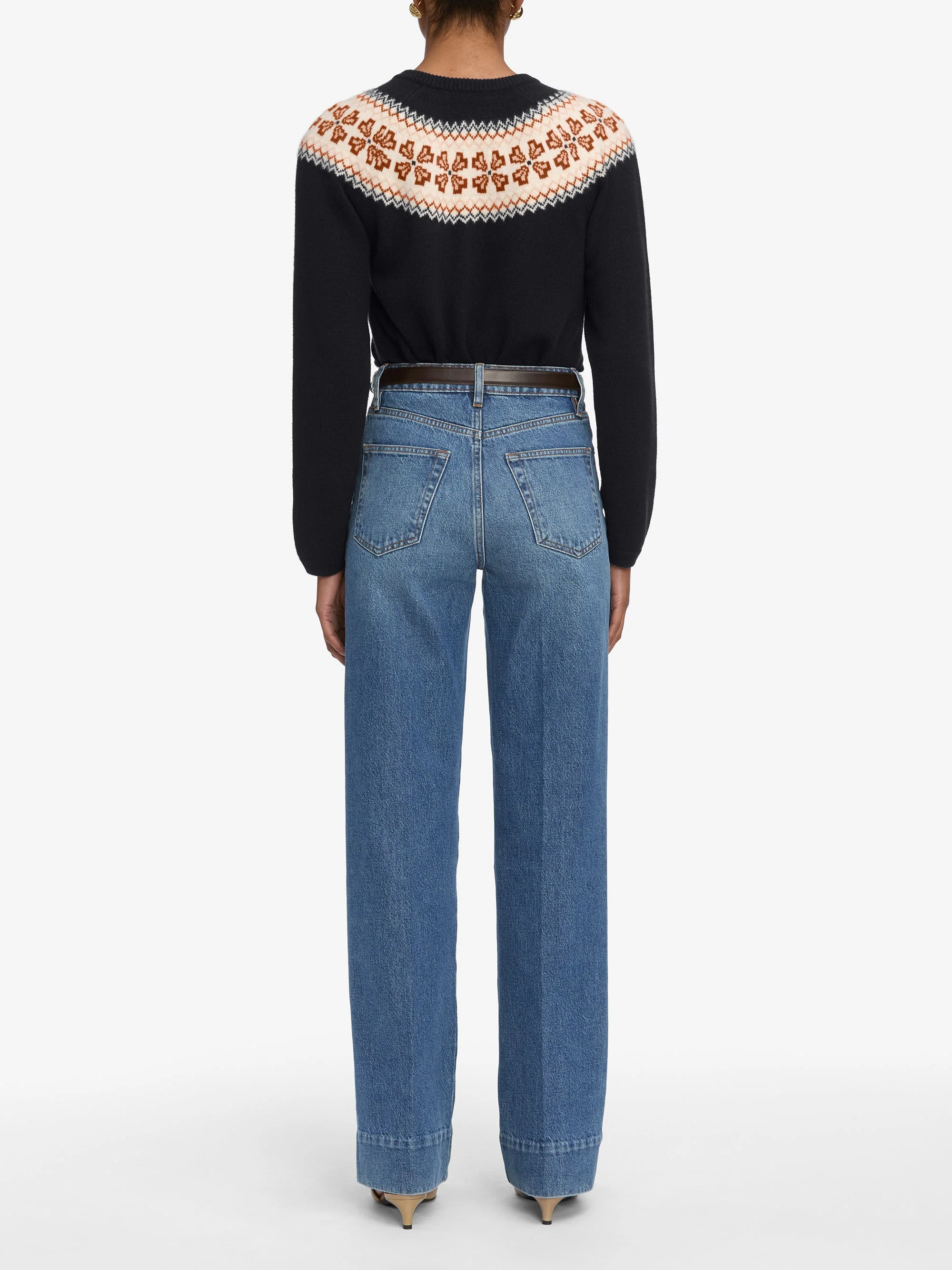 FRAME - The Cashmere Fairisle Cardi - Image 6