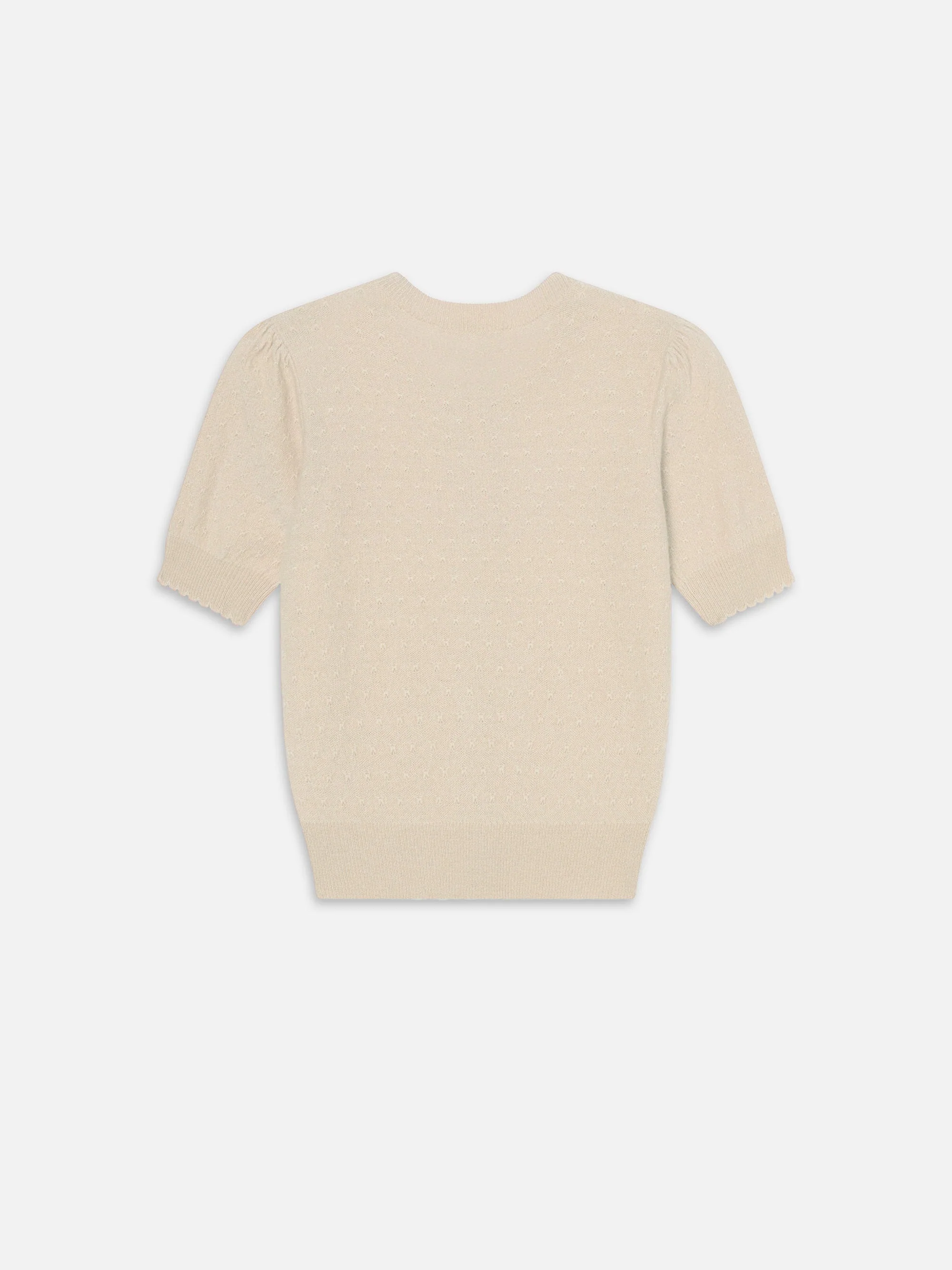 FRAME - The Cashmere Pointelle Cardi - Image 3