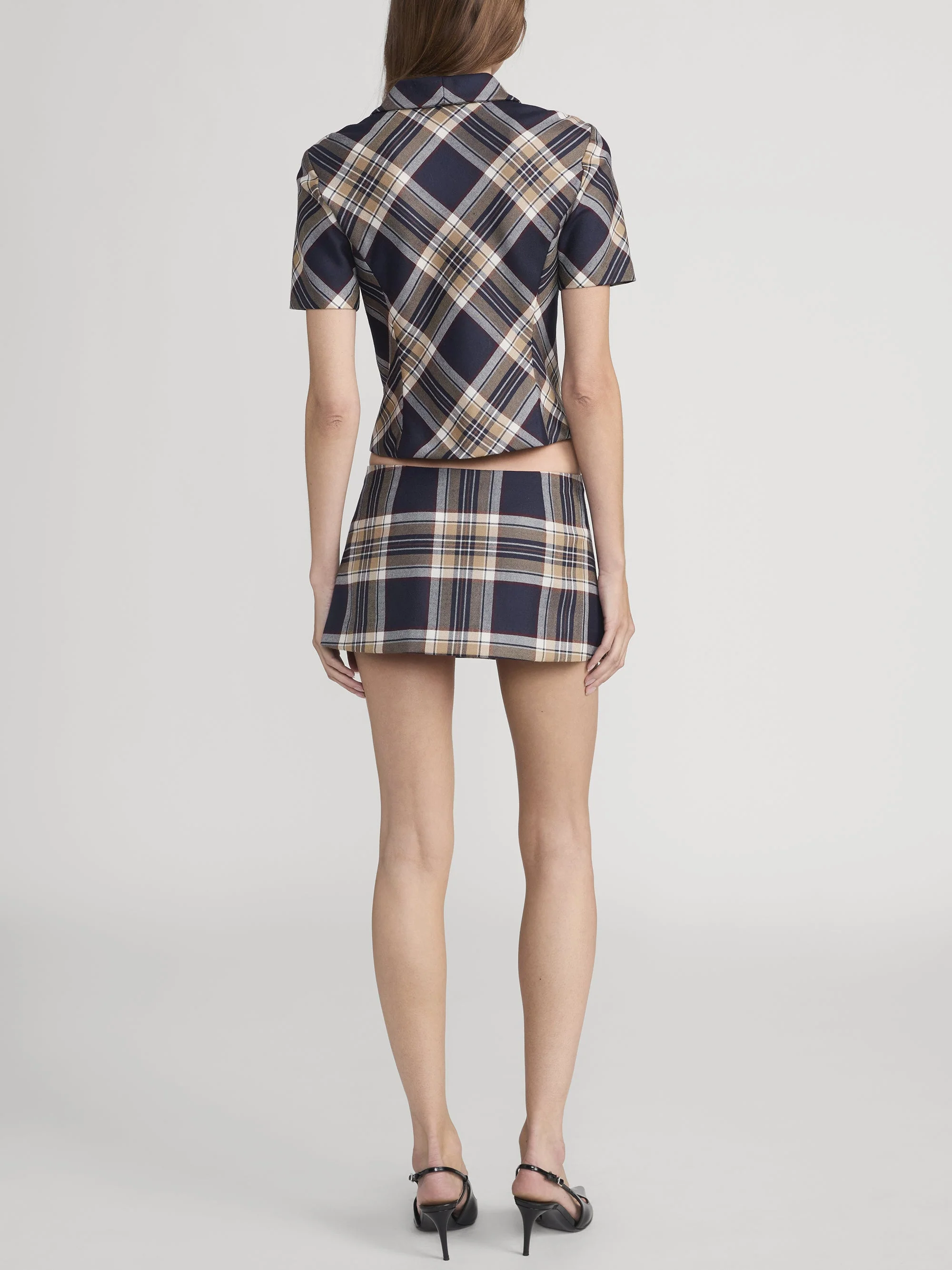 FRAME - The Checkmate Skirt - Image 6