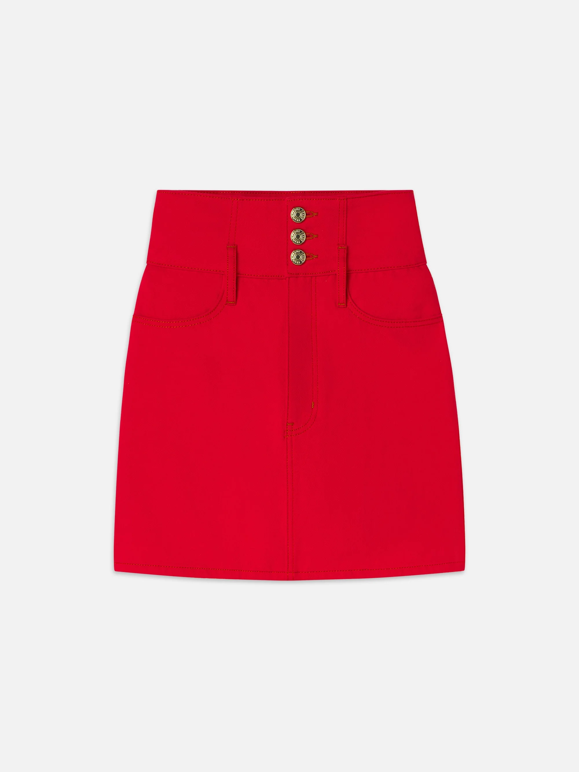 FRAME - The Corset Mini Skirt - Image 2