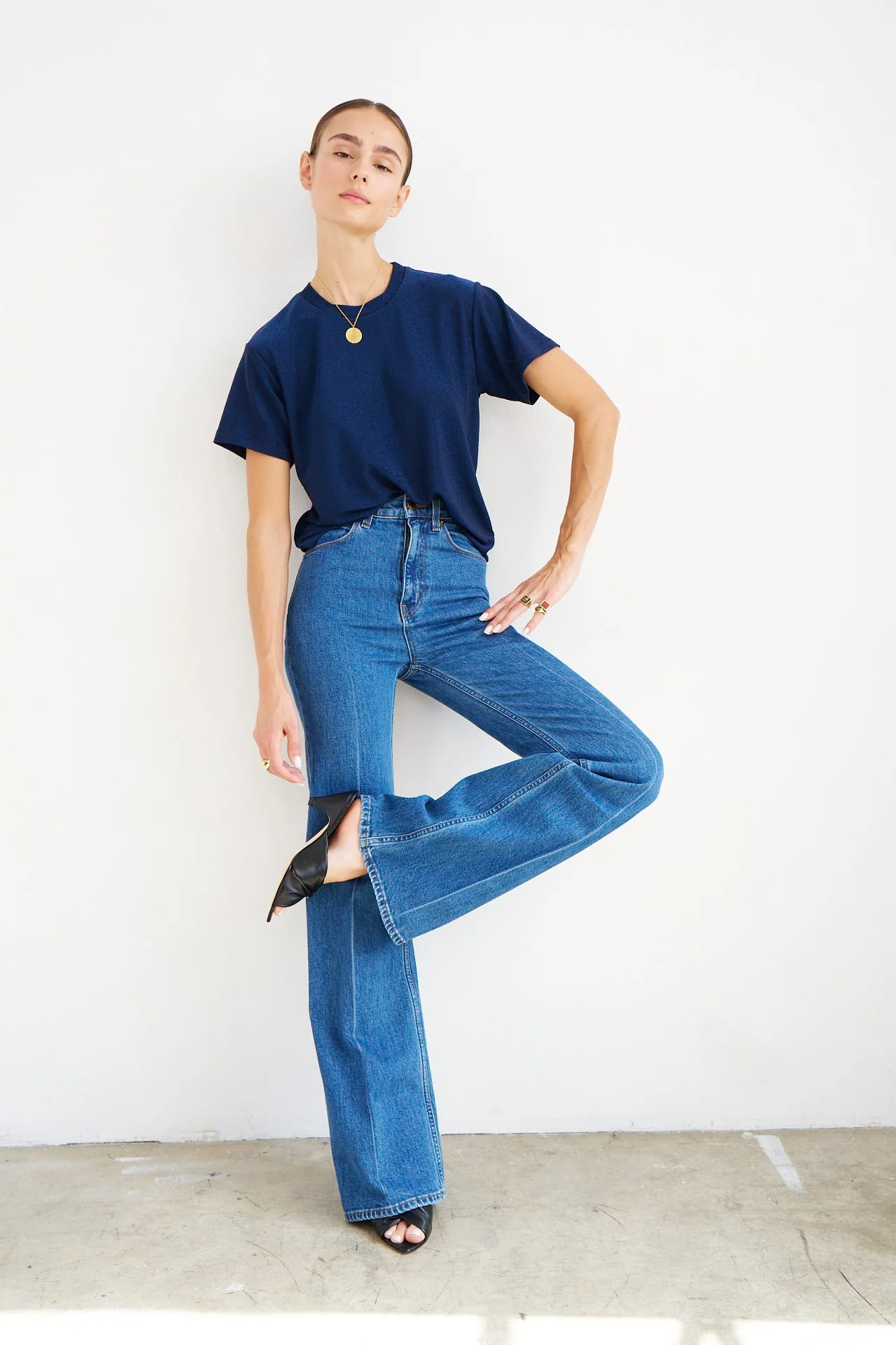 Jamie Haller - The Crease Jean in Stone Crease - Image 6