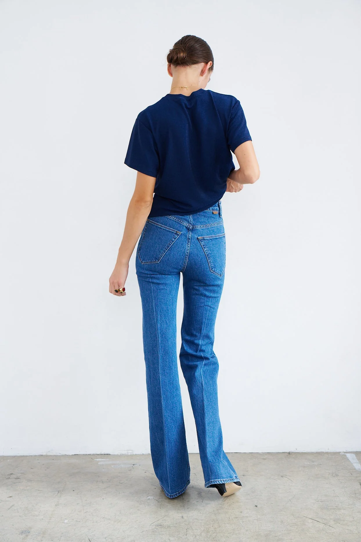 Jamie Haller - The Crease Jean in Stone Crease - Image 7