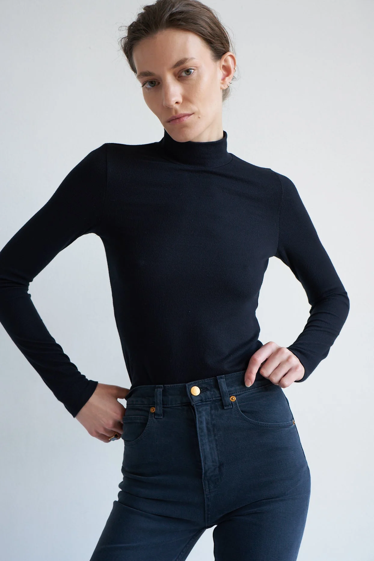 Jamie Haller - The Crease Jean in Washed Grey - Image 11