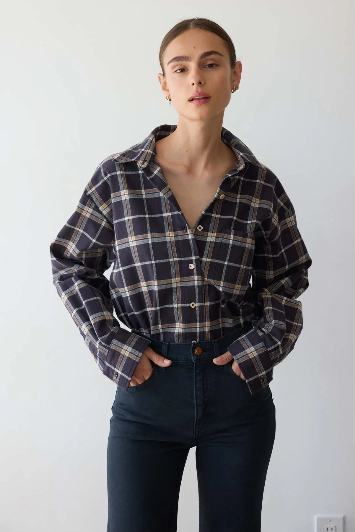 Jamie Haller - The Crease Jean in Washed Grey - Image 5