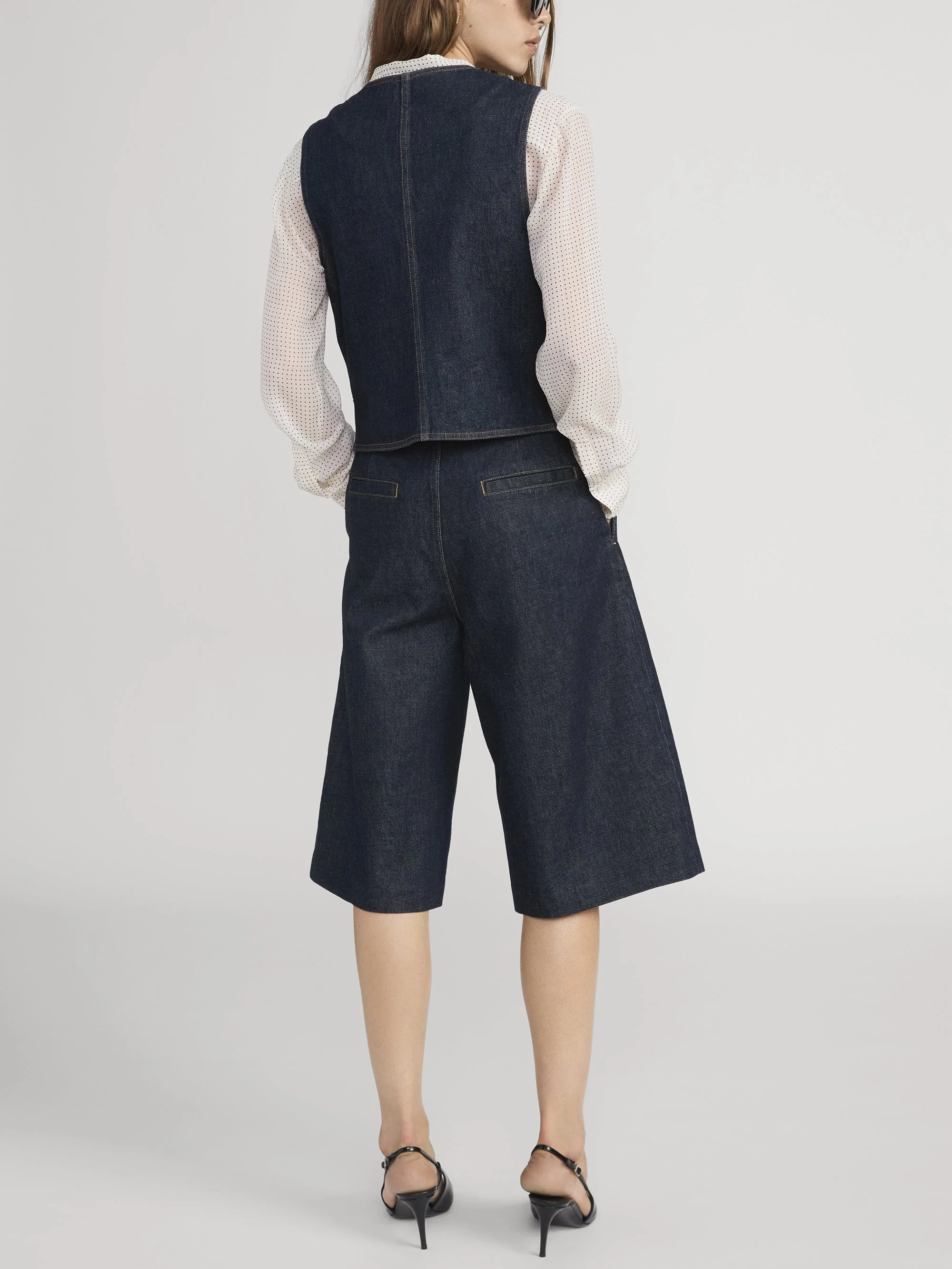 FRAME - The Denim Vest - Image 6