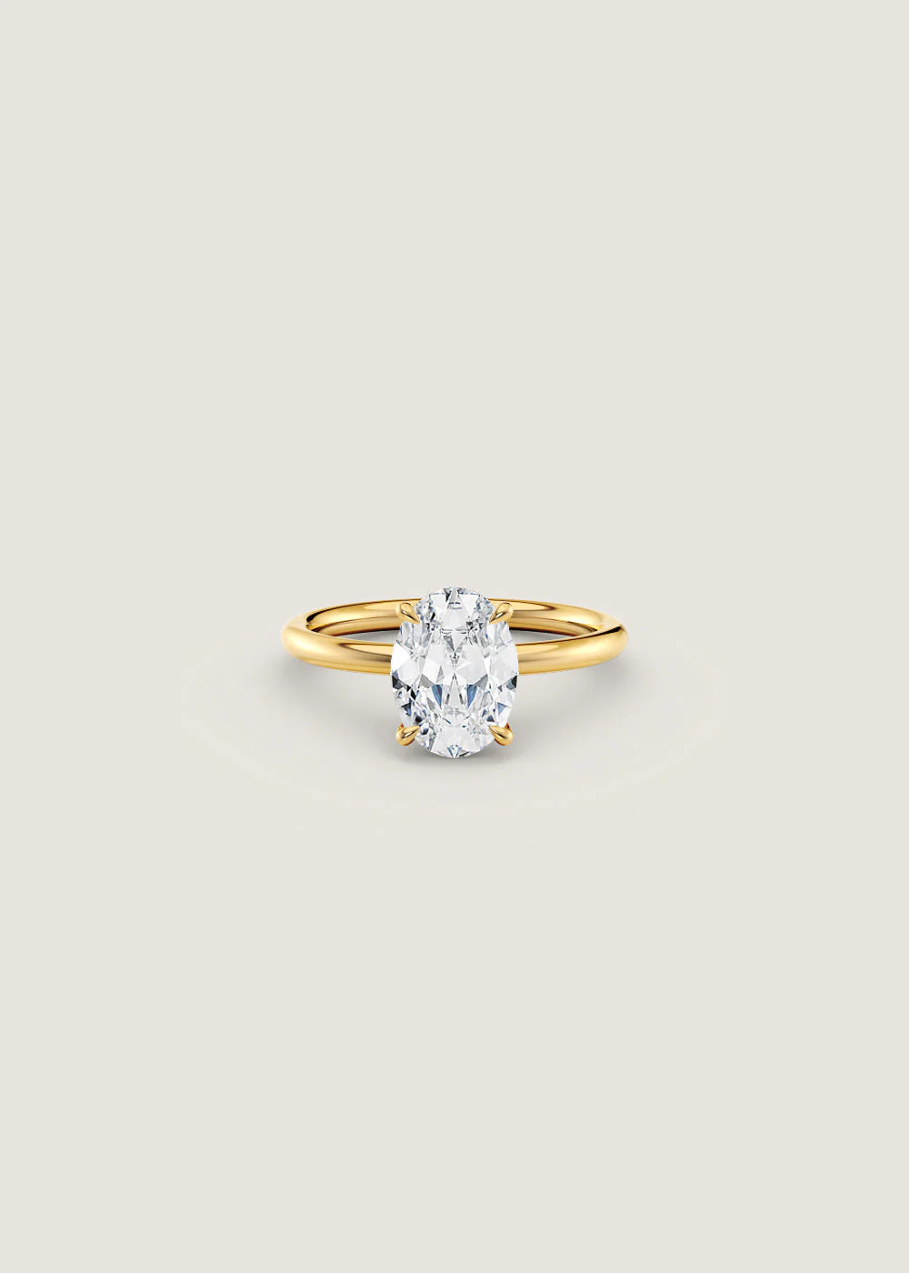 Kinn - Elizabeth Oval Ring Lab Diamond - Image 4