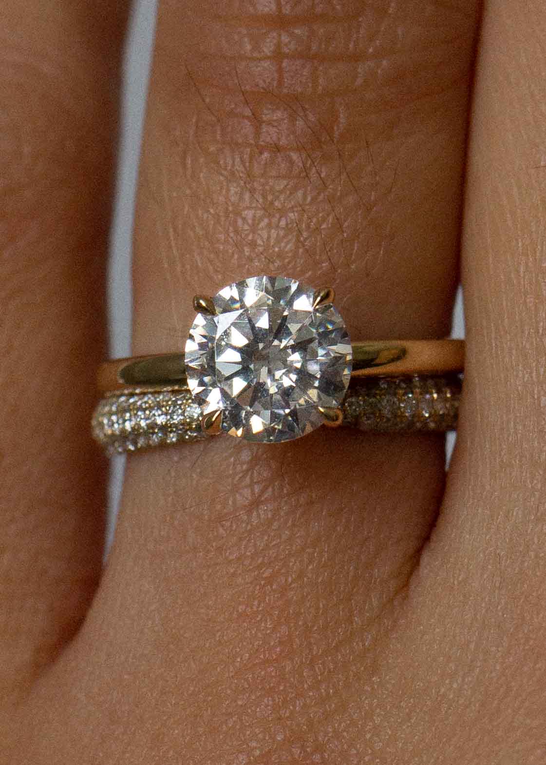 Kinn - Elizabeth Round Ring Natural Diamond - Image 3