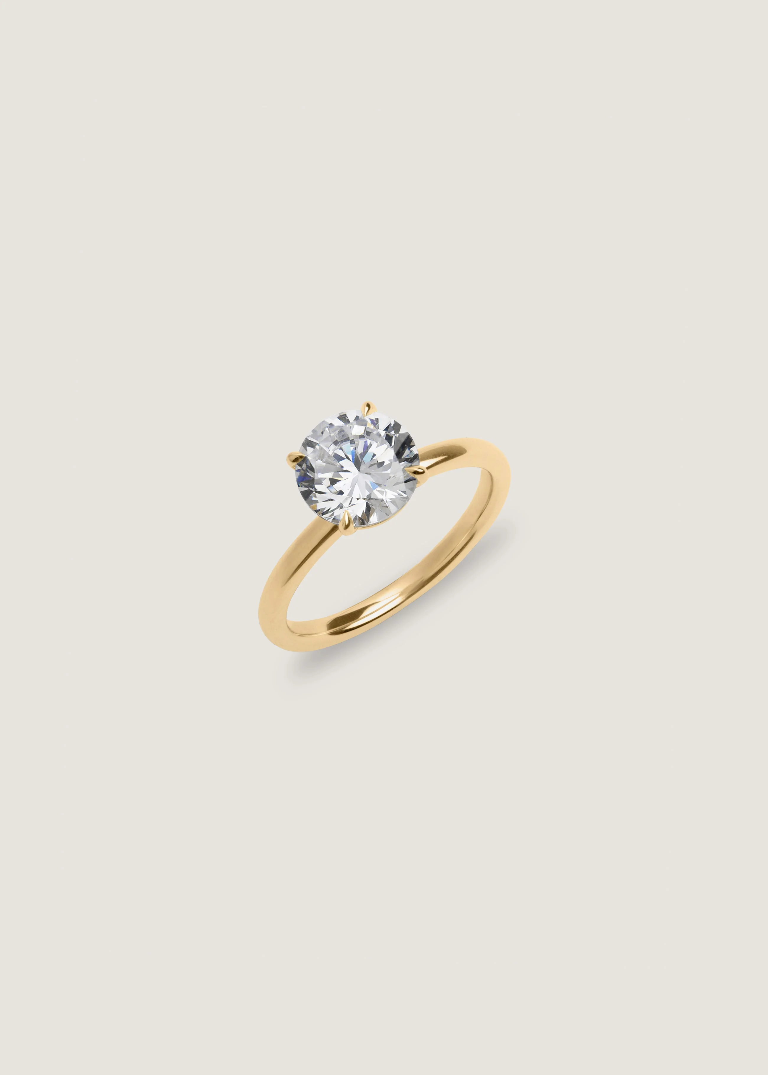 Kinn - Elizabeth Round Ring Natural Diamond - Image 5