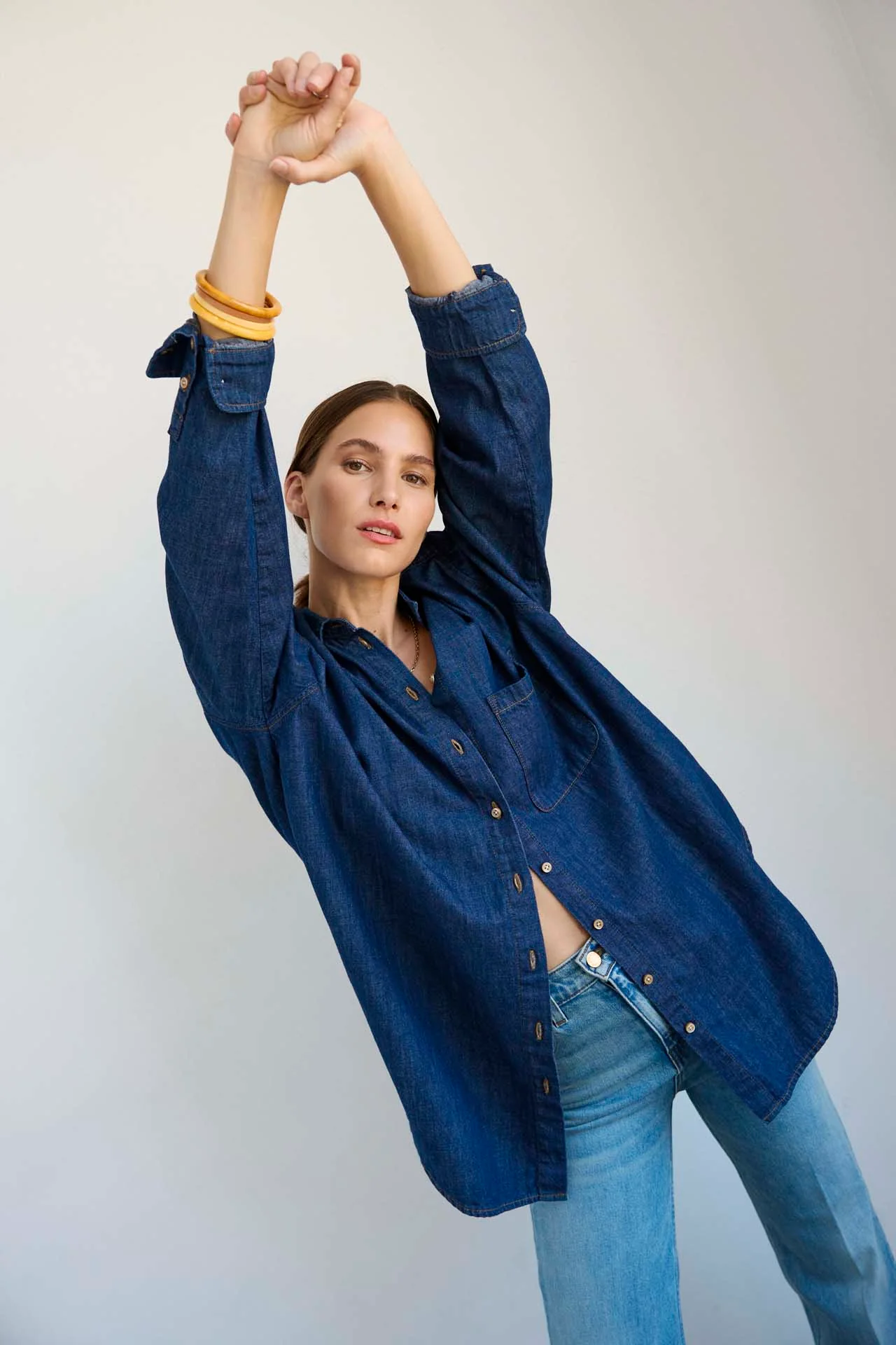 Jamie Haller - The Essential Shirt in Raw Rinse