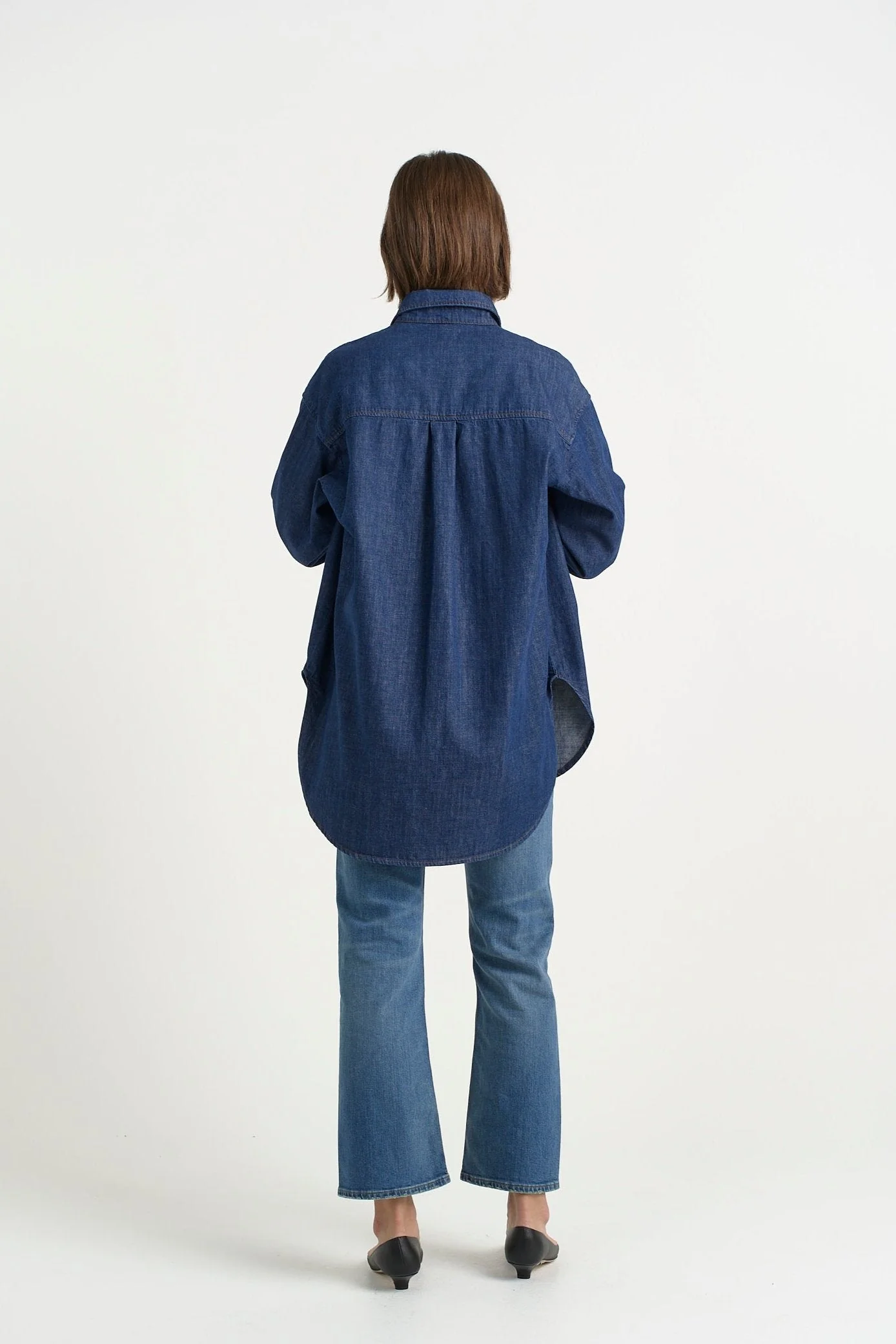 Jamie Haller - The Essential Shirt in Raw Rinse - Image 20
