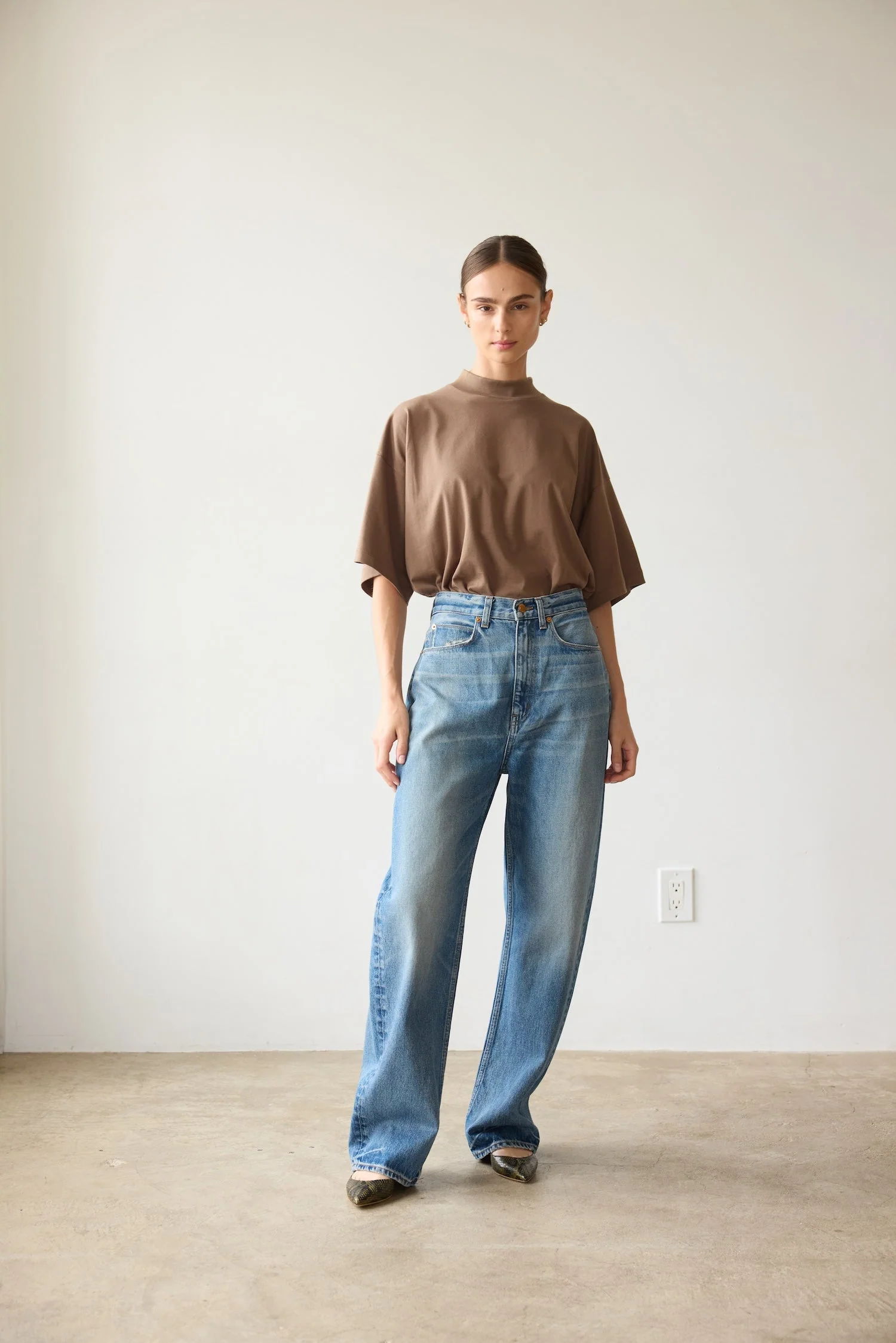Jamie Haller - The Fan Jean in Borrego Indigo - Image 10