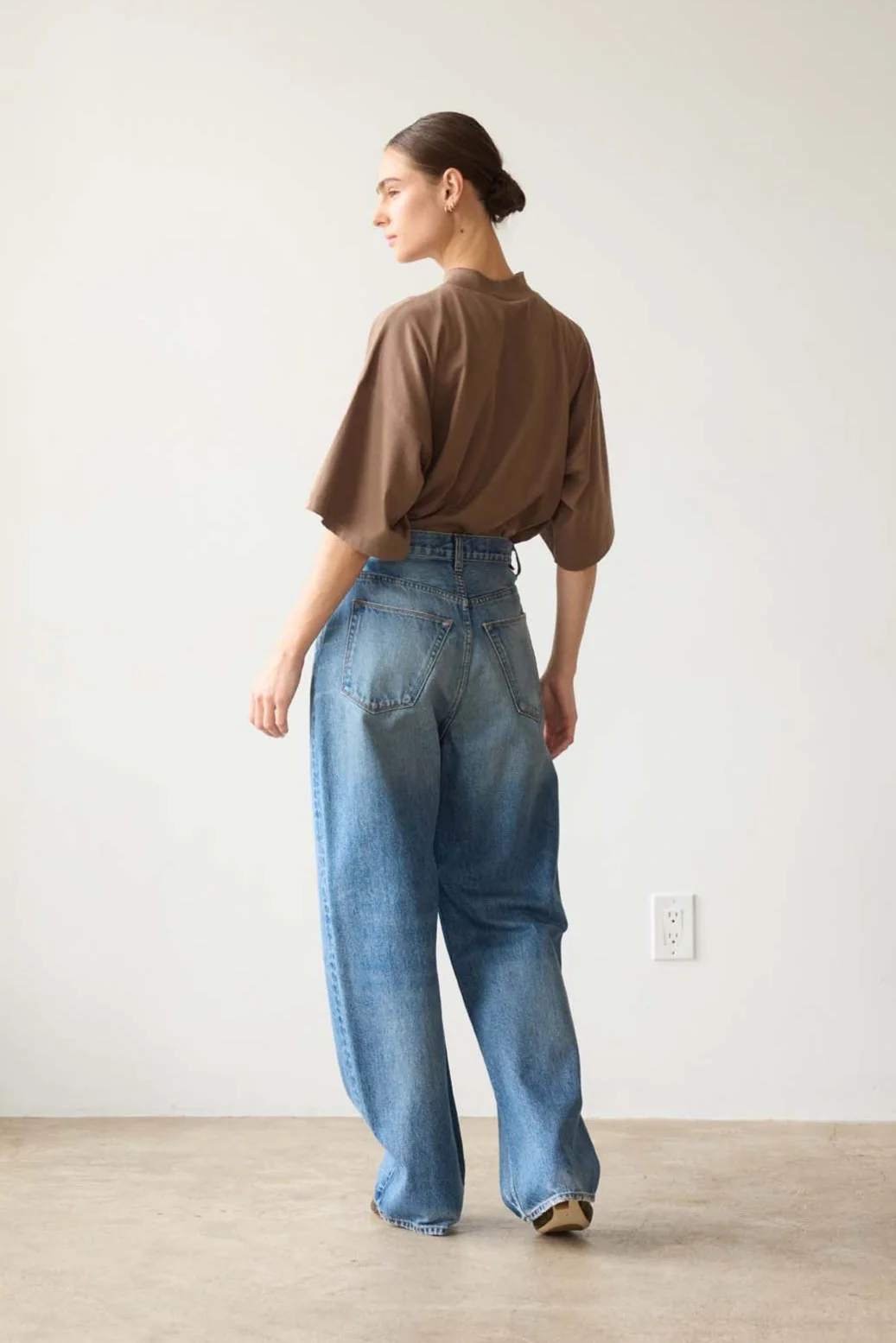 Jamie Haller - The Fan Jean in Borrego Indigo - Image 2