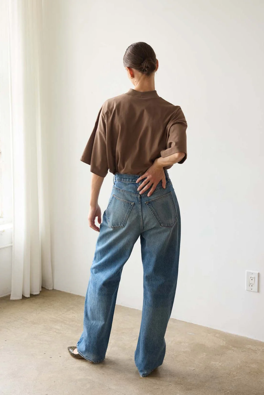 Jamie Haller - The Fan Jean in Borrego Indigo - Image 22