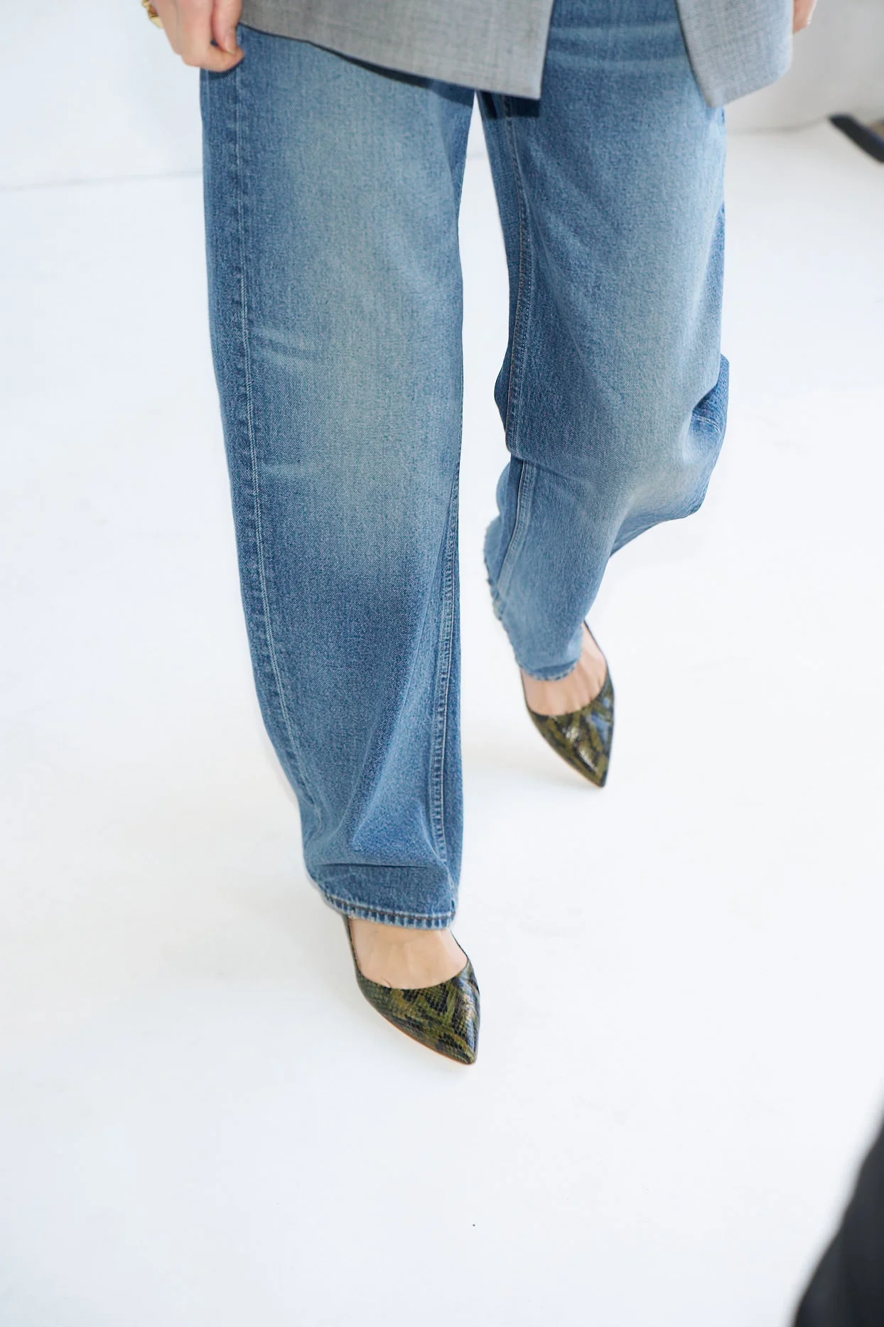 Jamie Haller - The Fan Jean in Borrego Indigo - Image 25