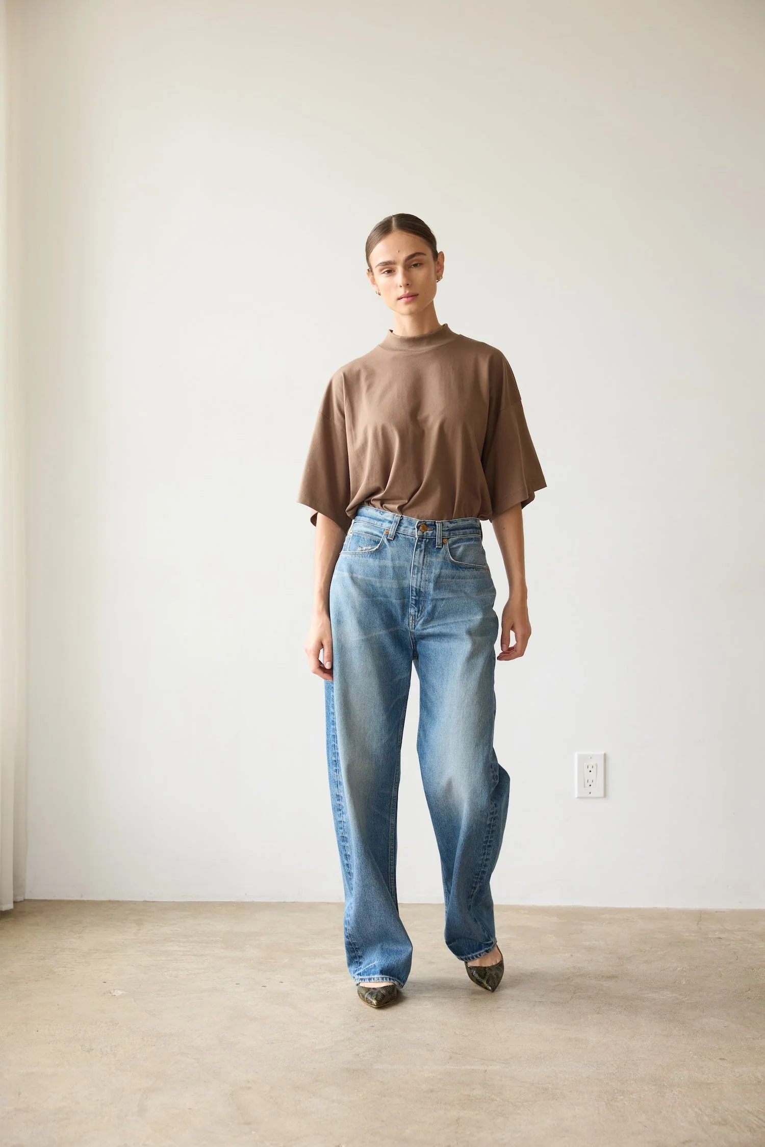 Jamie Haller - The Fan Jean in Borrego Indigo - Image 7