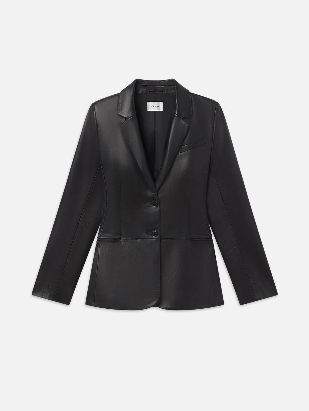 FRAME - The Femme Leather Blazer