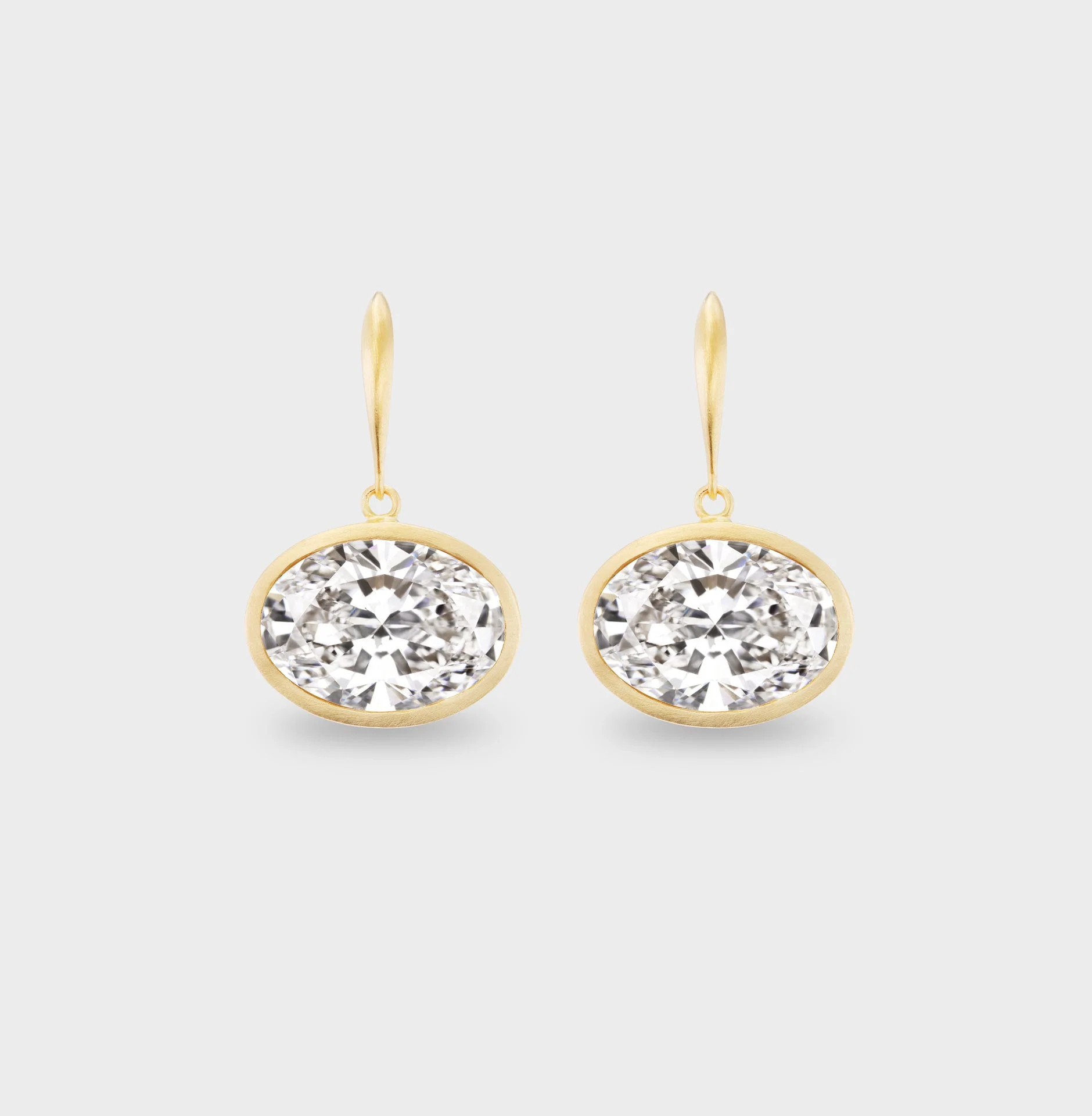 Aflalo - Fishhook Earrings in Gold