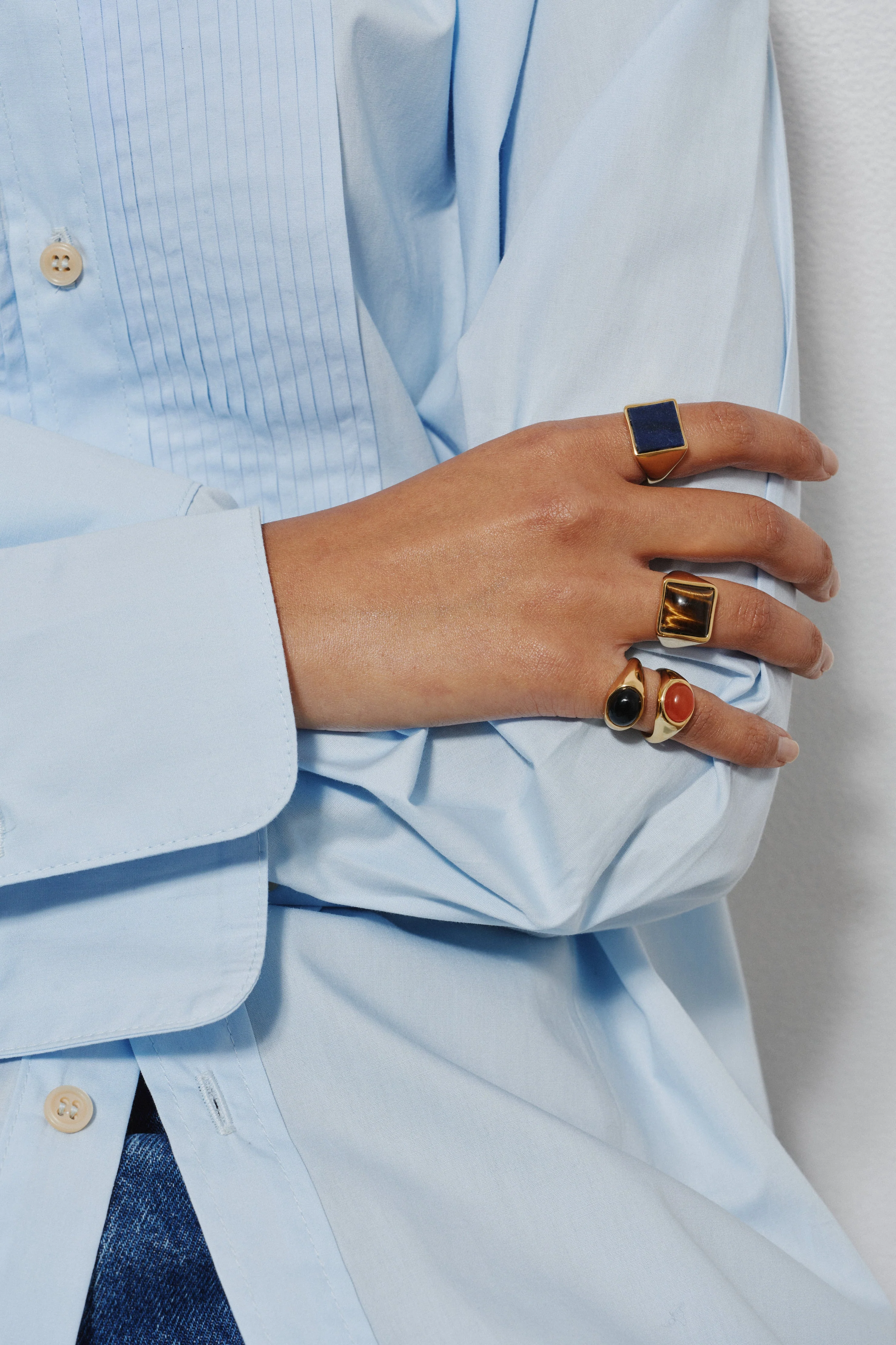 Jamie Haller - The Francis Oval Signet Ring in Carnelian - Image 16