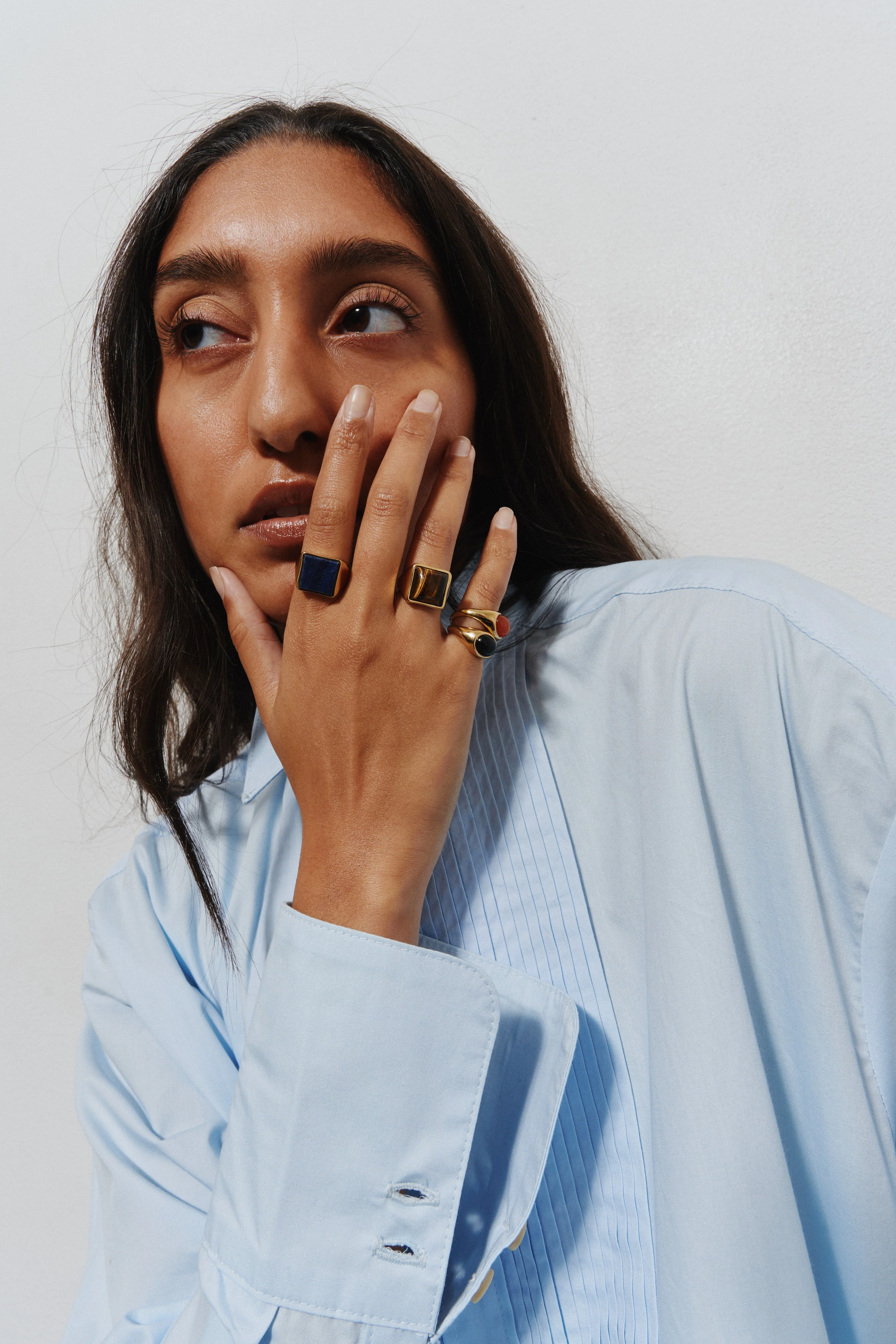 Jamie Haller - The Francis Oval Signet Ring in Onyx - Image 8