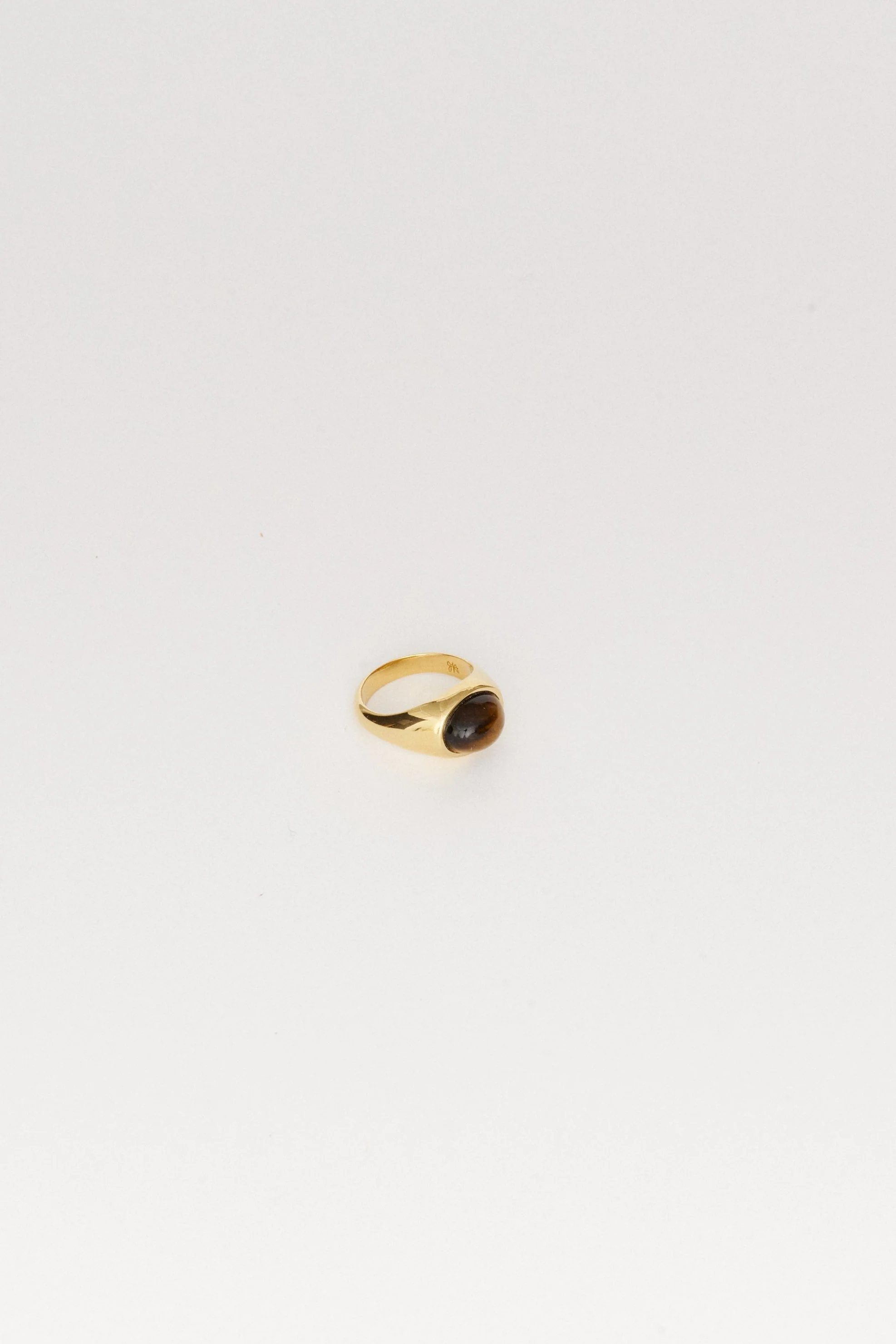 Jamie Haller - The Francis Oval Signet Ring in Tigers Eye - Image 5