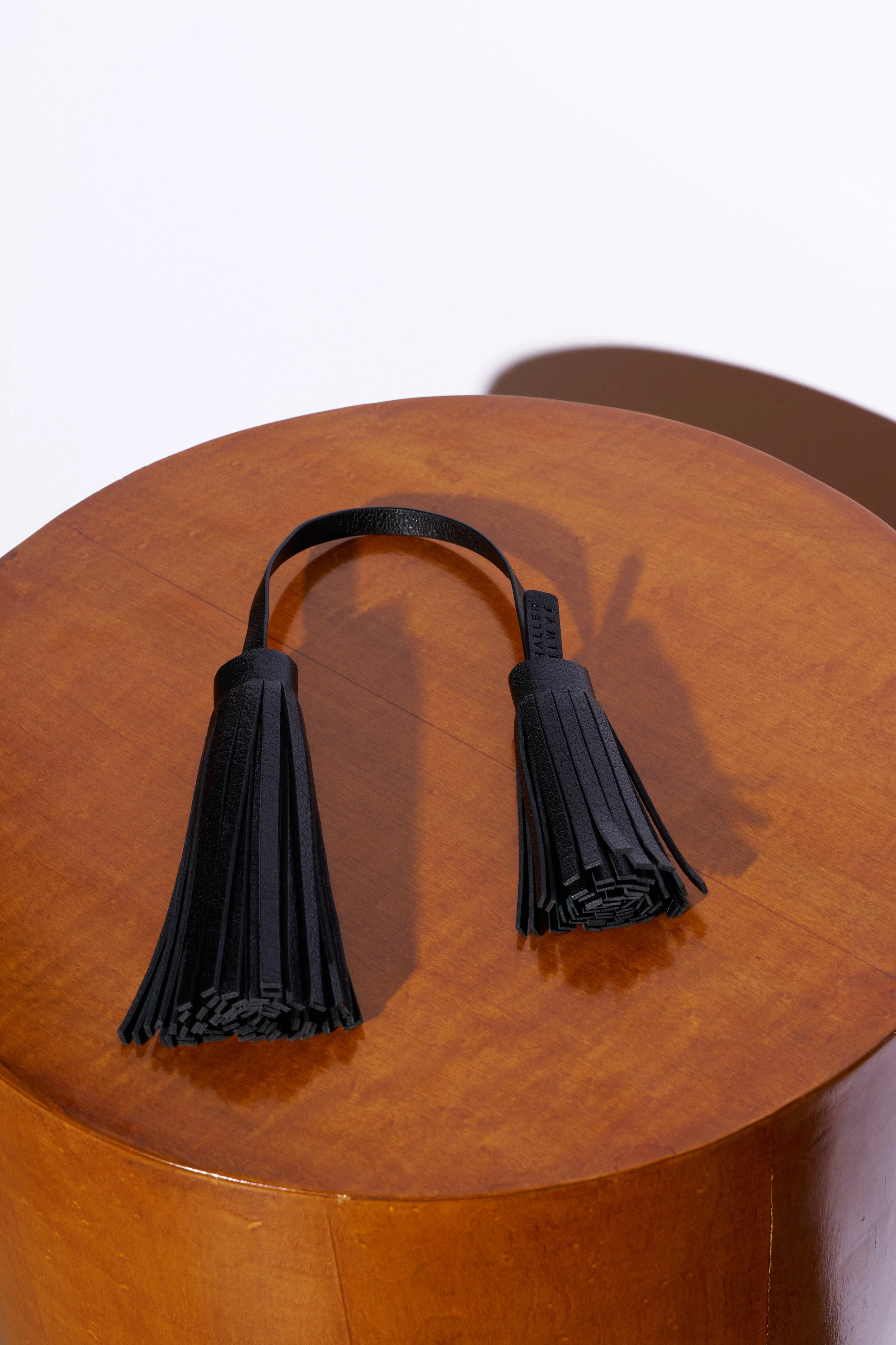Jamie Haller - The Fringe Tassel Tie in Black - Image 10