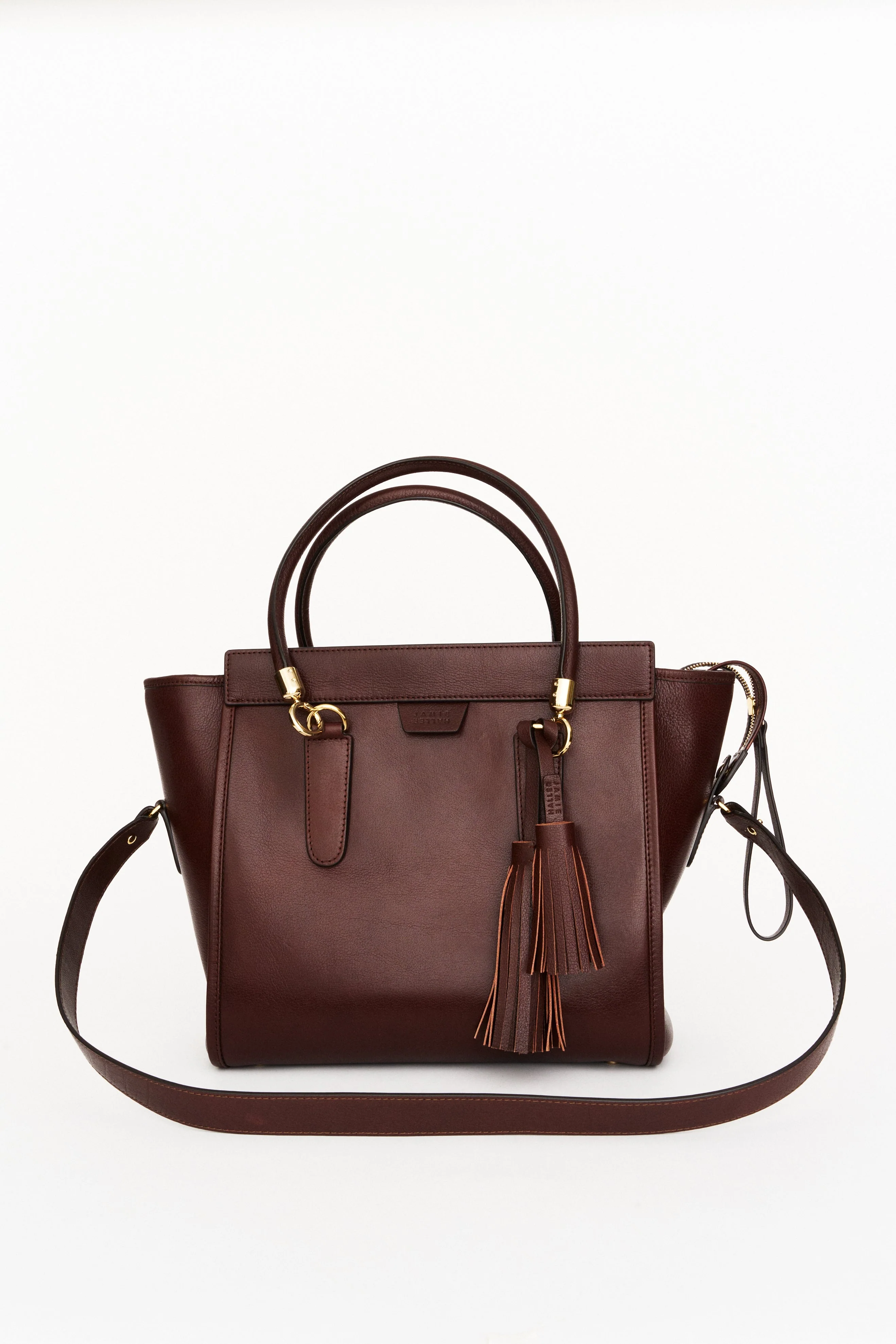 Jamie Haller - The Fringe Tassel Tie in Oxblood - Image 9