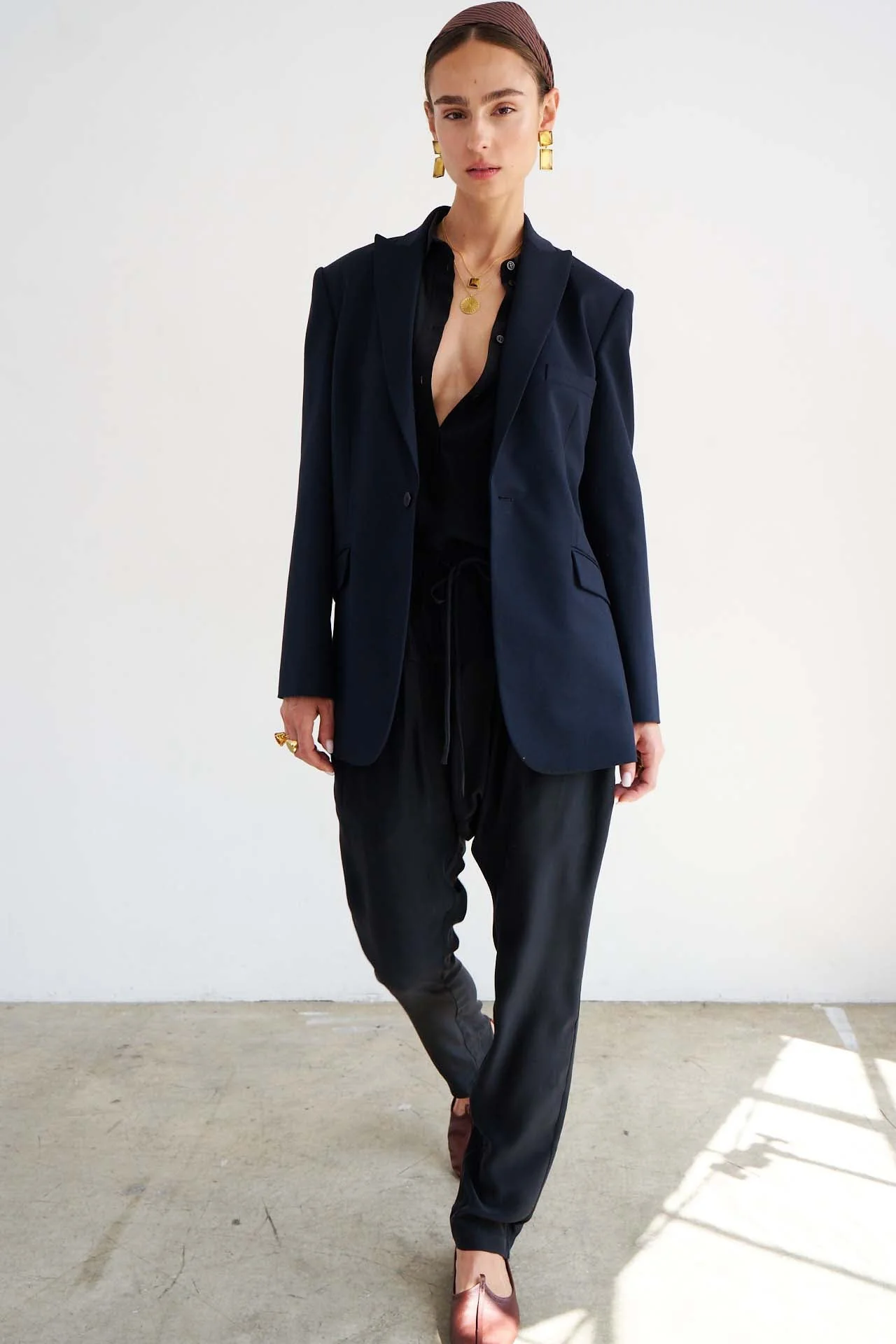 Jamie Haller - The Harem Pant Silk in Black - Image 7