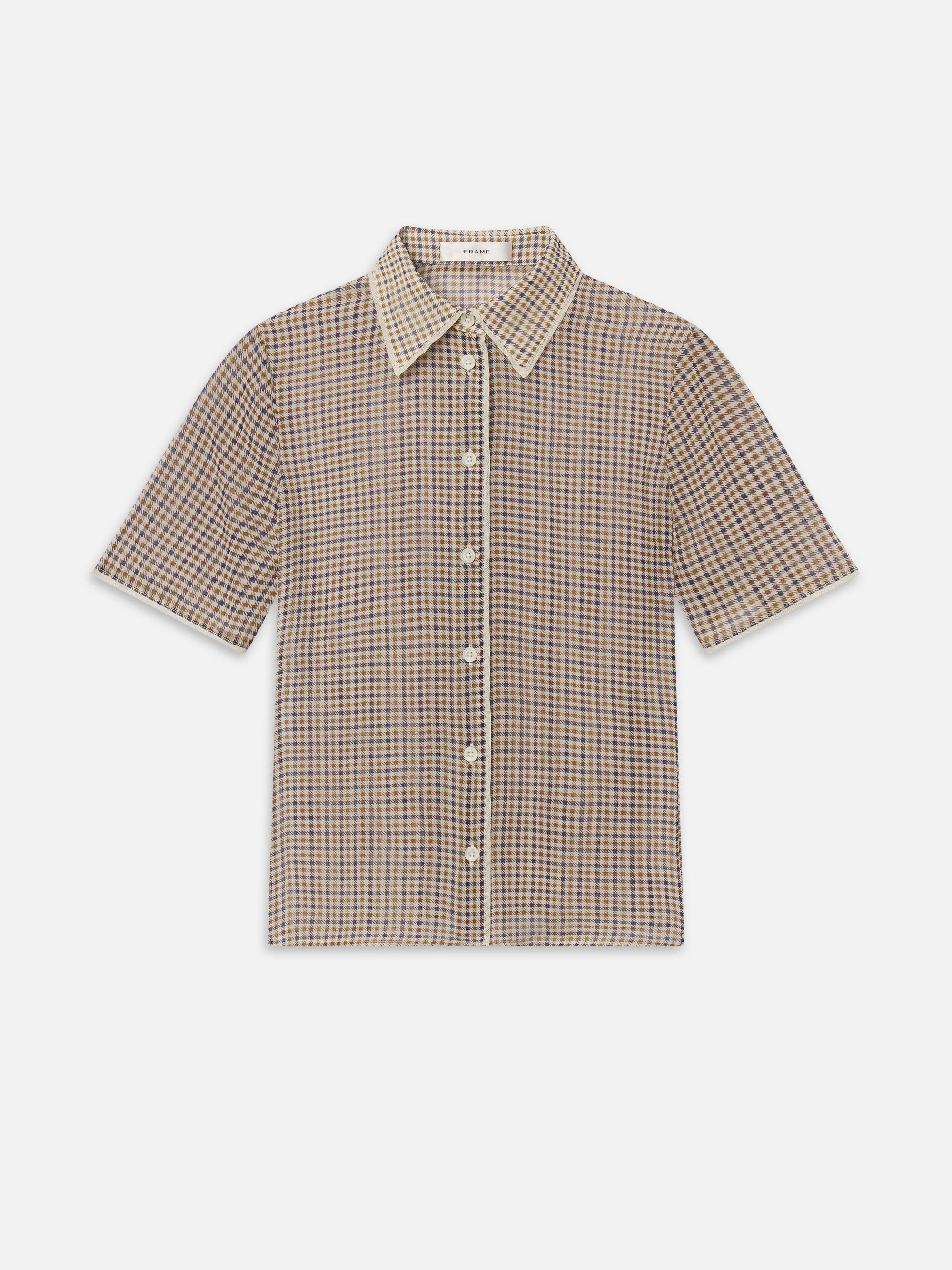 FRAME - The Silk Check Shirt