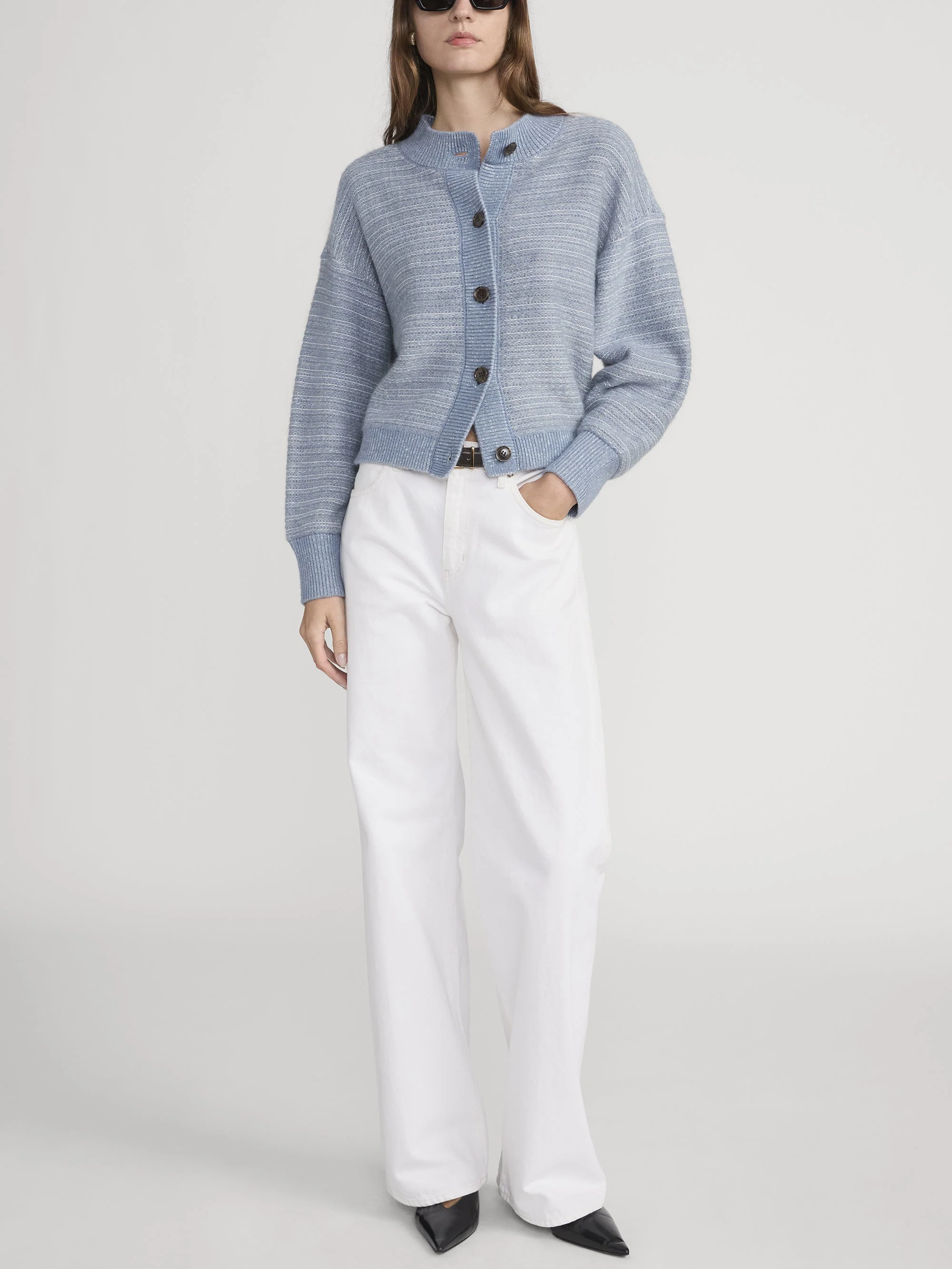 FRAME - The Jacquard Femme Cardi - Image 2