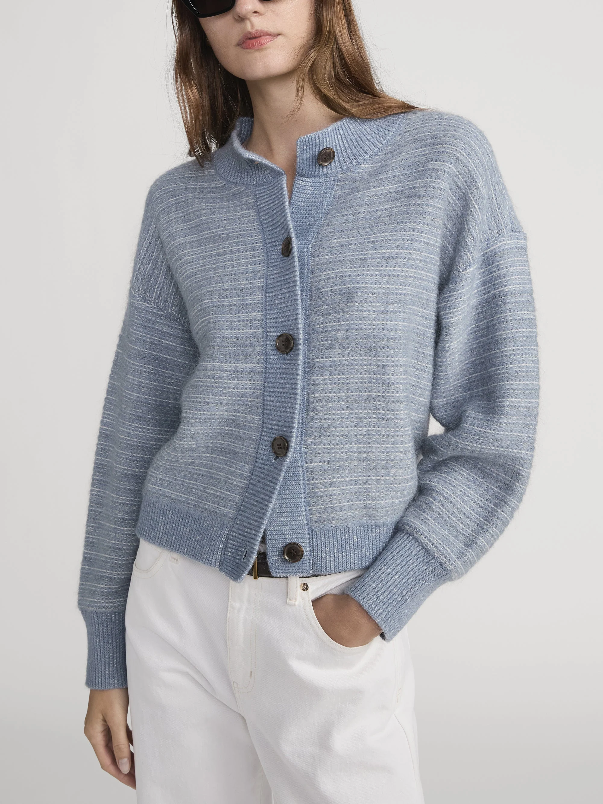 FRAME - The Jacquard Femme Cardi - Image 3