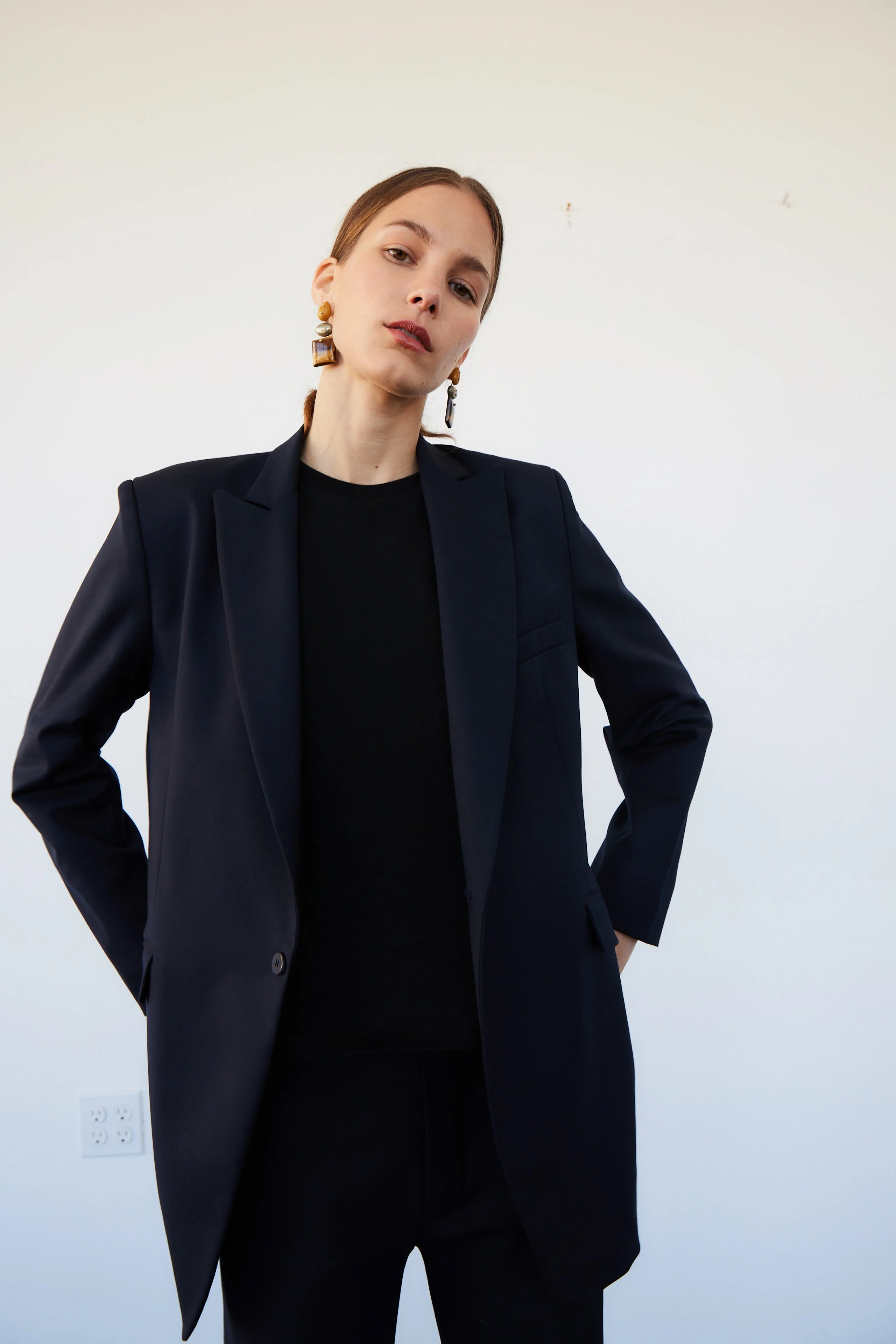 Jamie Haller - The Julius Blazer in Dark Navy
