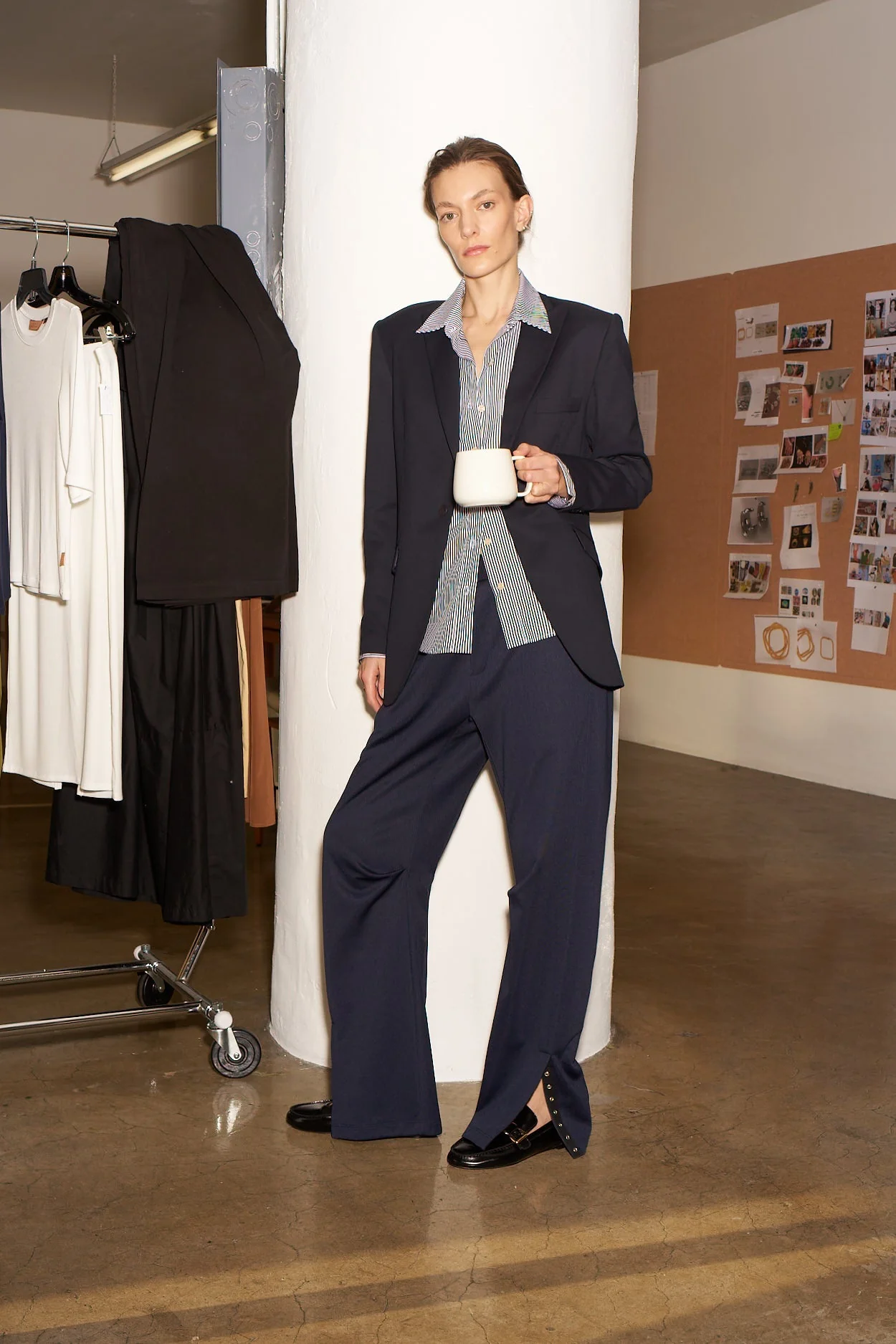Jamie Haller - The Julius Blazer in Dark Navy - Image 12
