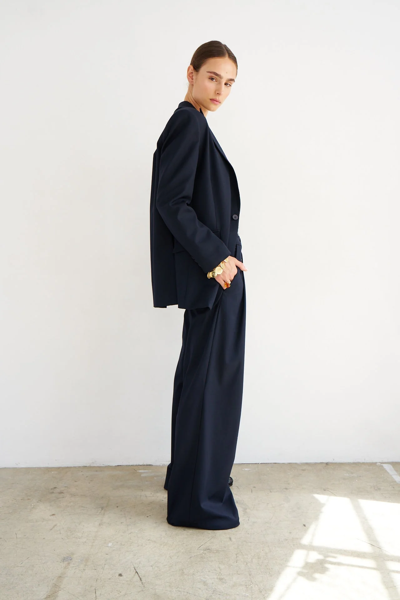 Jamie Haller - The Julius Blazer in Dark Navy - Image 20