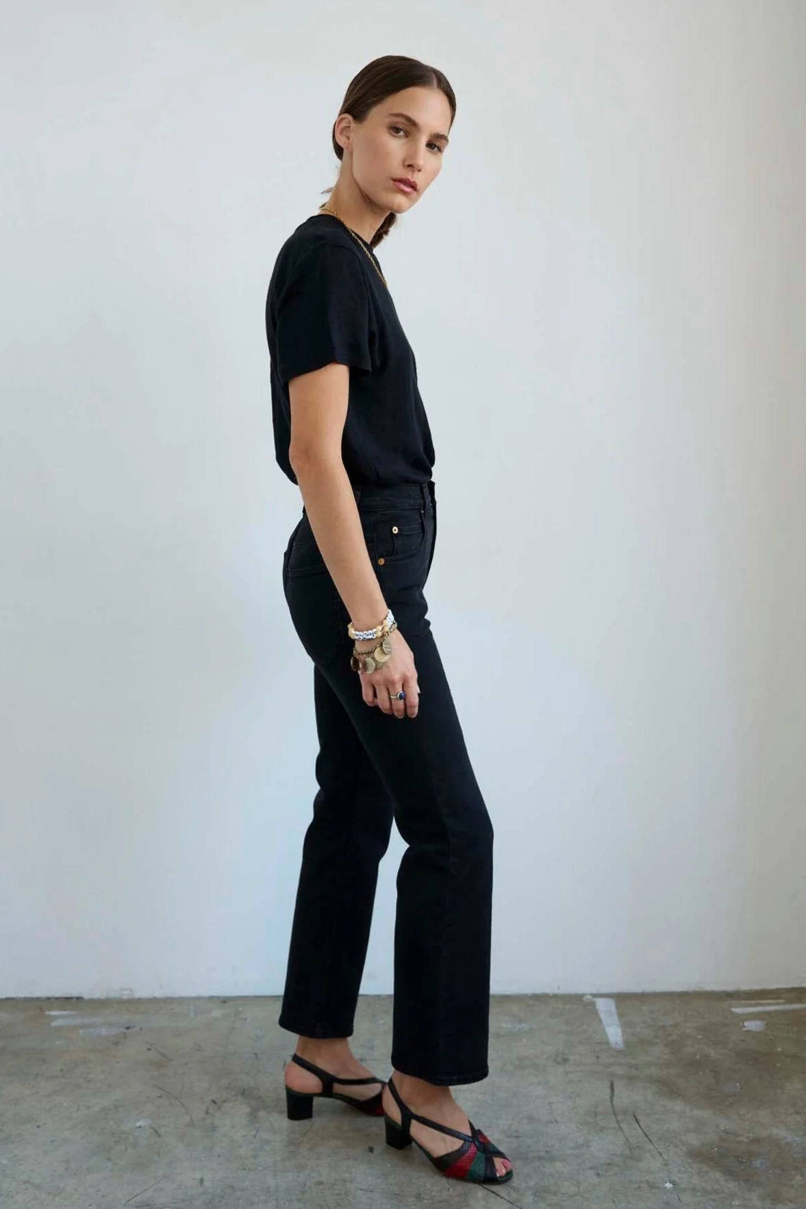 Jamie Haller - The Kenickie Jean in Washed Black - Image 13
