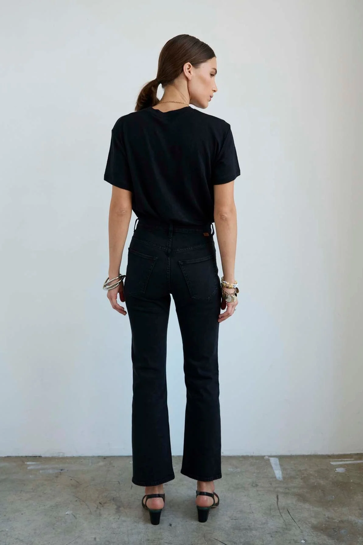 Jamie Haller - The Kenickie Jean in Washed Black - Image 15
