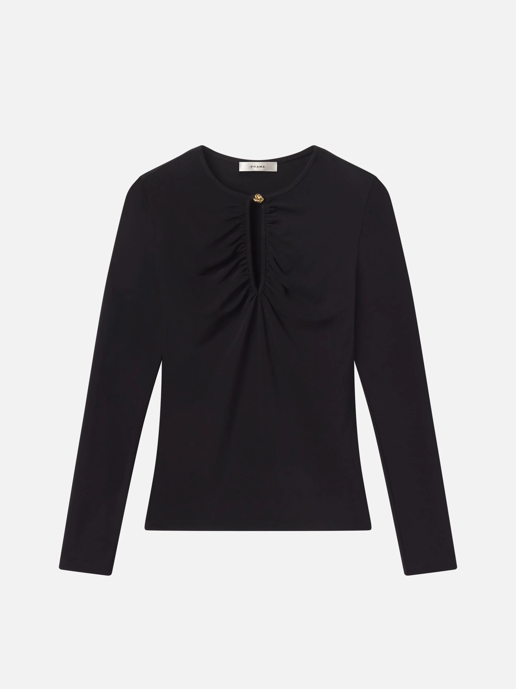 FRAME - The Keyhole Top