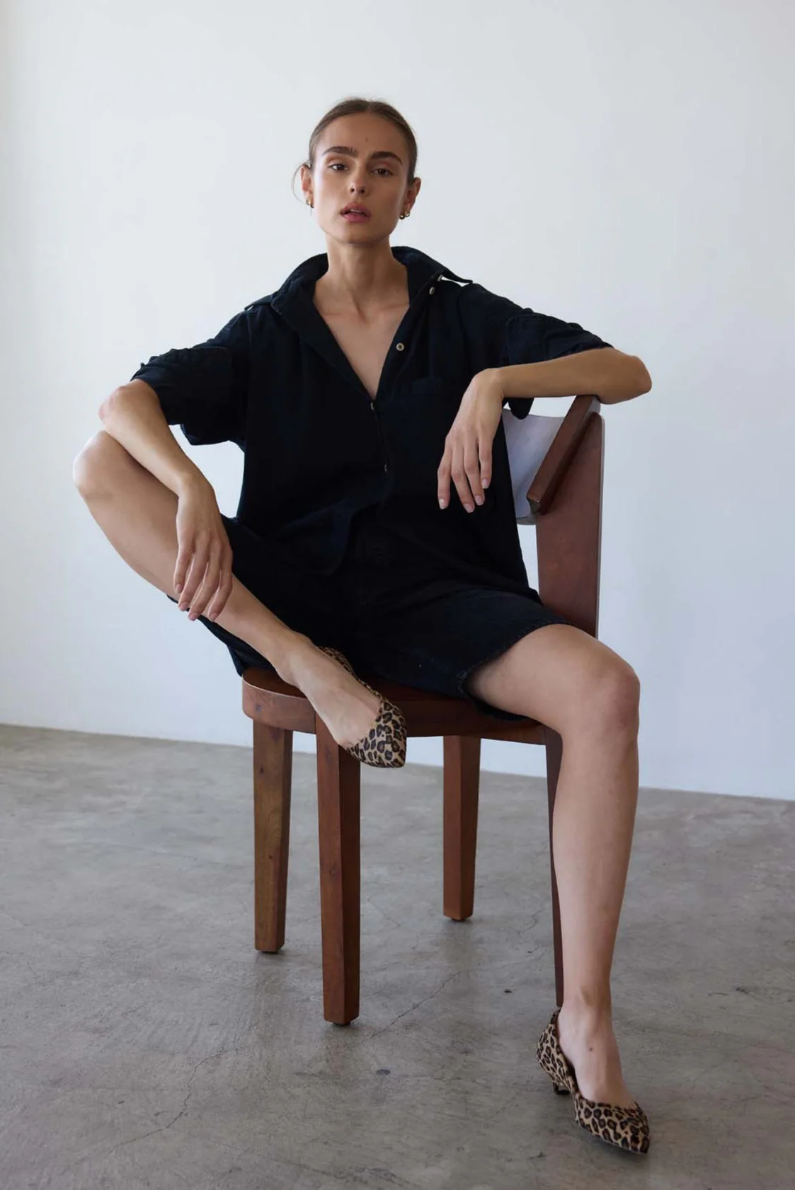 Jamie Haller - The Kitty Point Heel in Ponyhair Leopard - Image 3