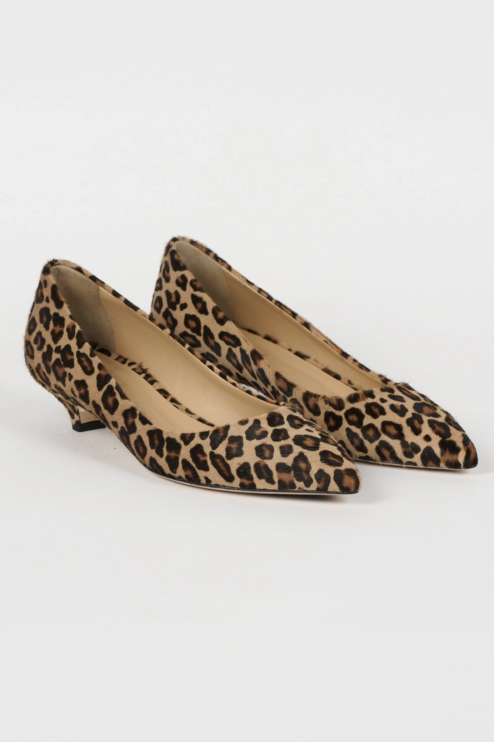 Jamie Haller - The Kitty Point Heel in Ponyhair Leopard - Image 7