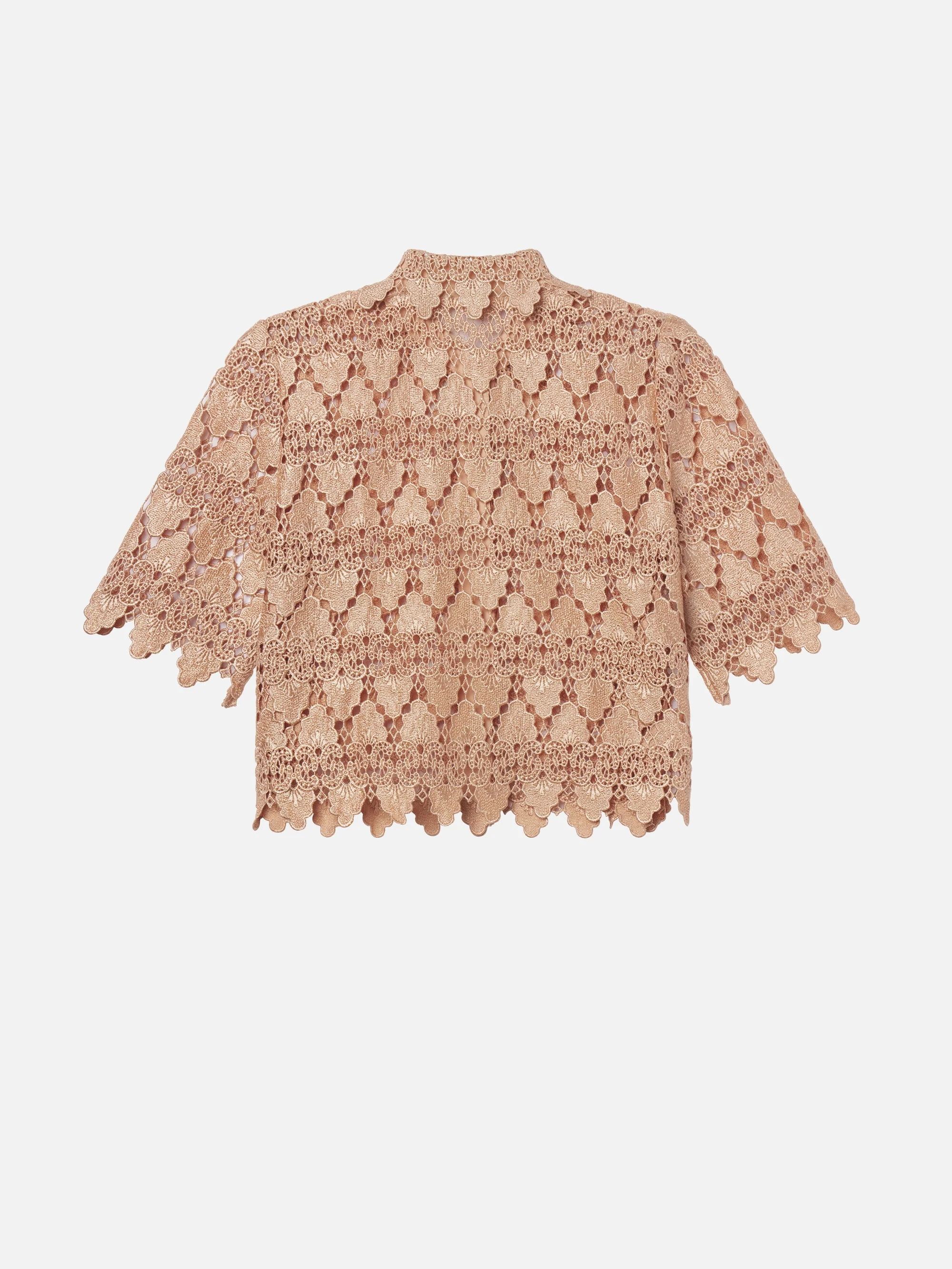 FRAME - The Lace Button Up Shirt - Image 3