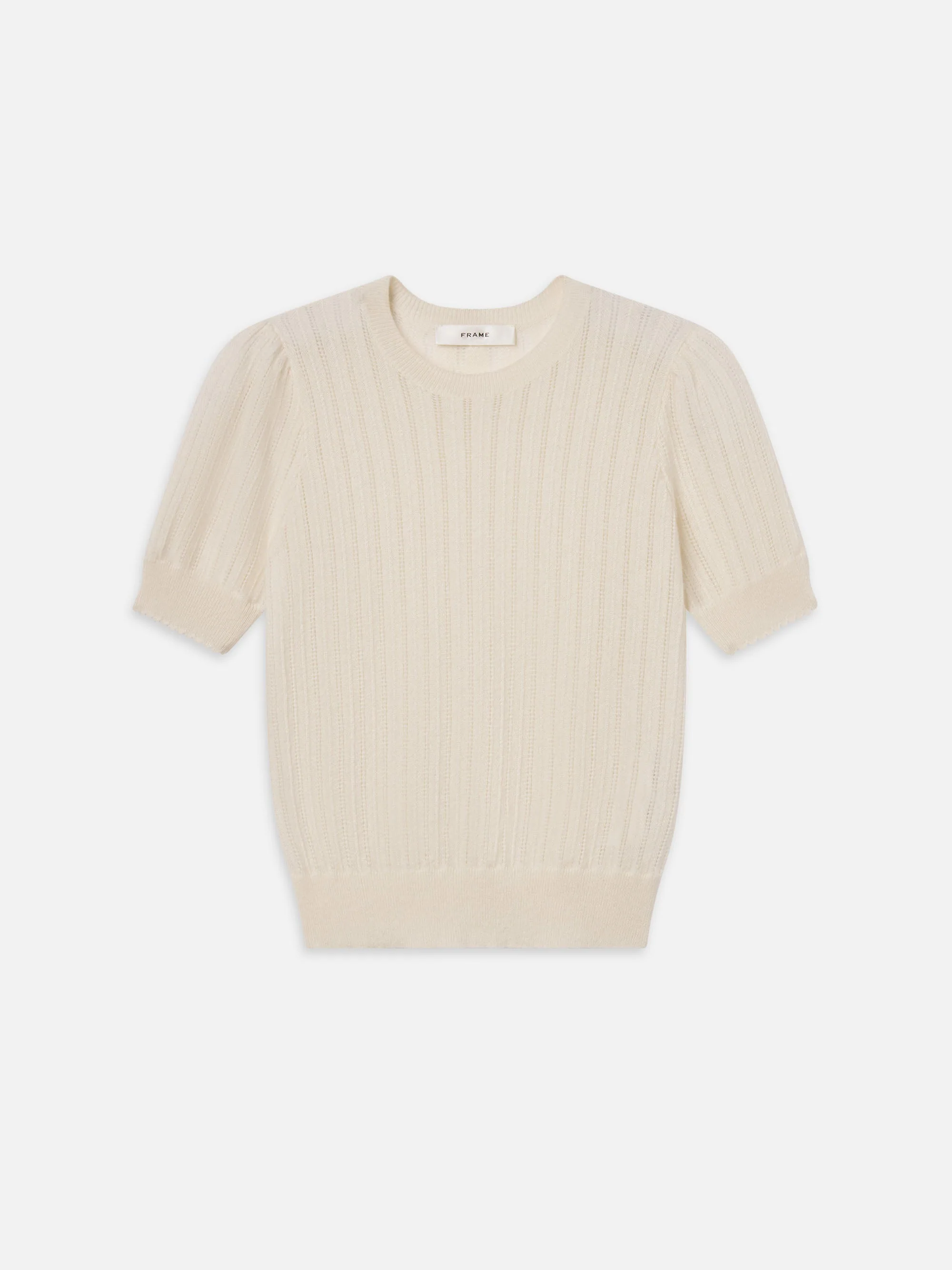 FRAME - The Ladder Pointelle Sweater