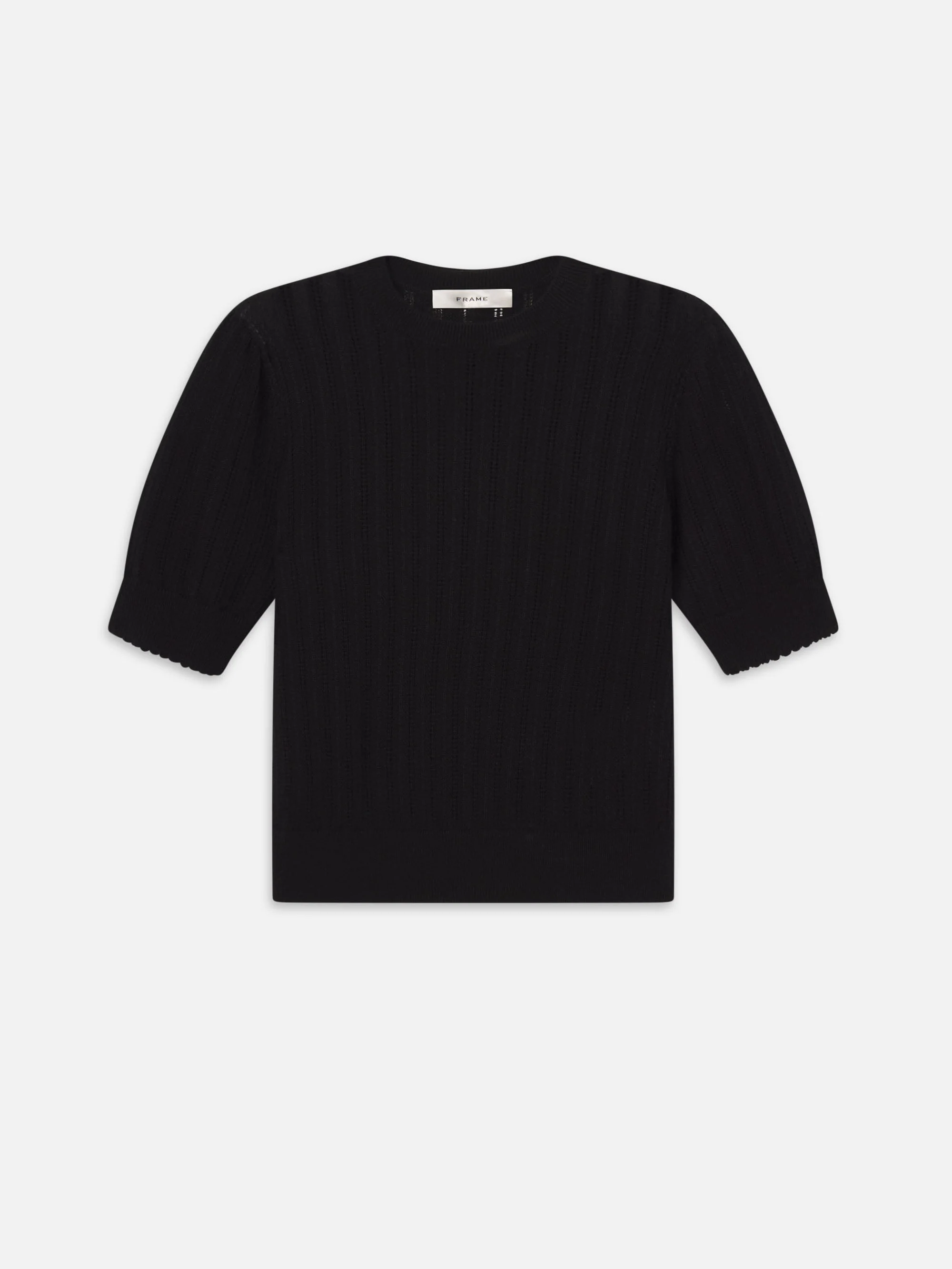 FRAME - The Ladder Pointelle Sweater - Image 2