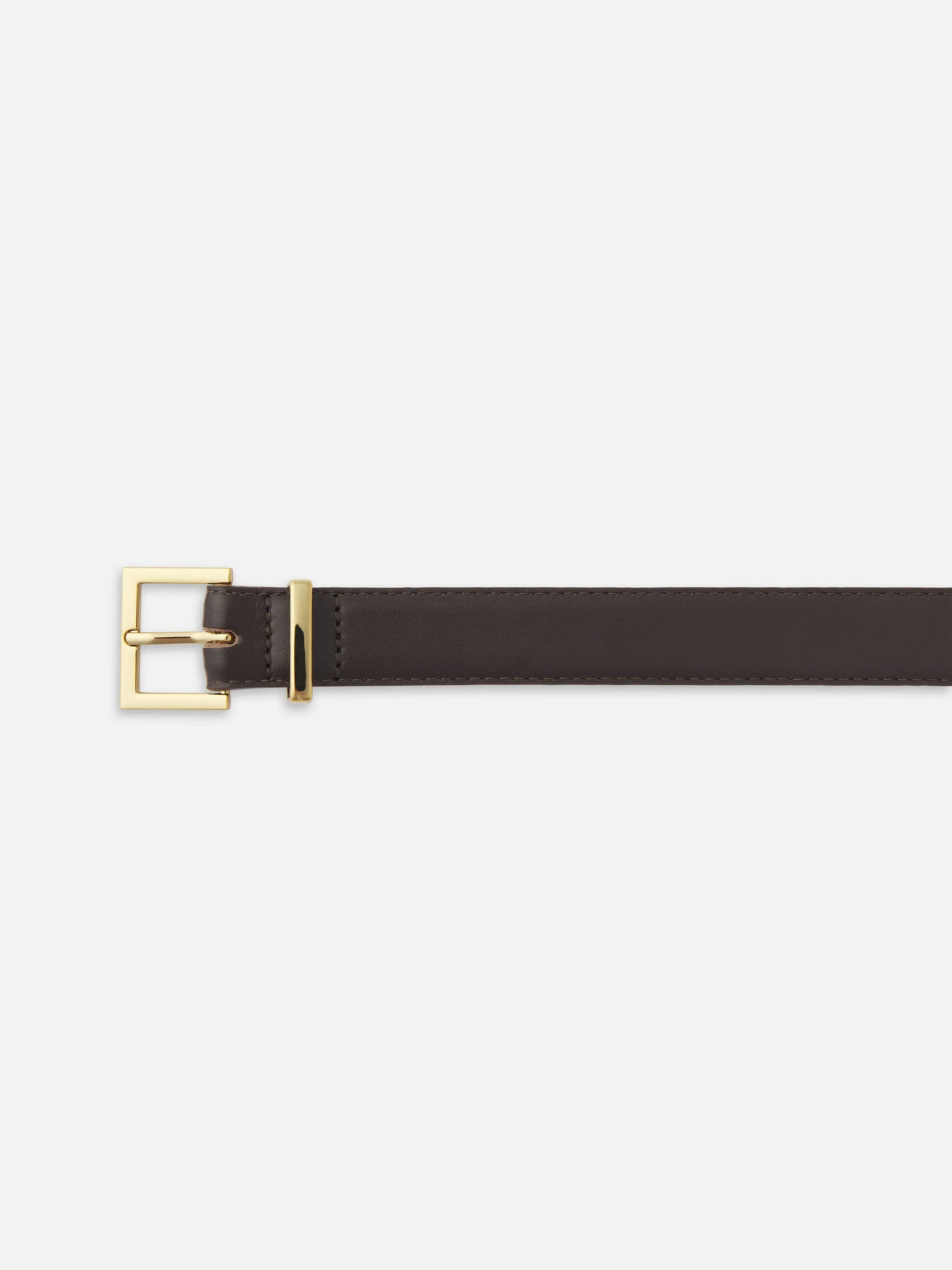 FRAME - The Leather Square Buckle Belt - Image 3